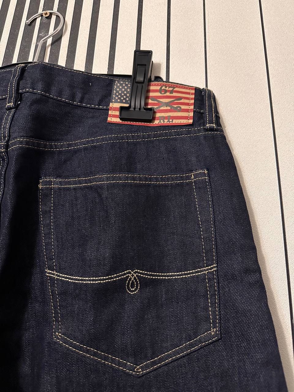 Polo Ralph Lauren Ralph Lauren Dark-Navy CowBoy Streetwear Denim Pants Size US 32 / EU 48 - 5 Thumbnail