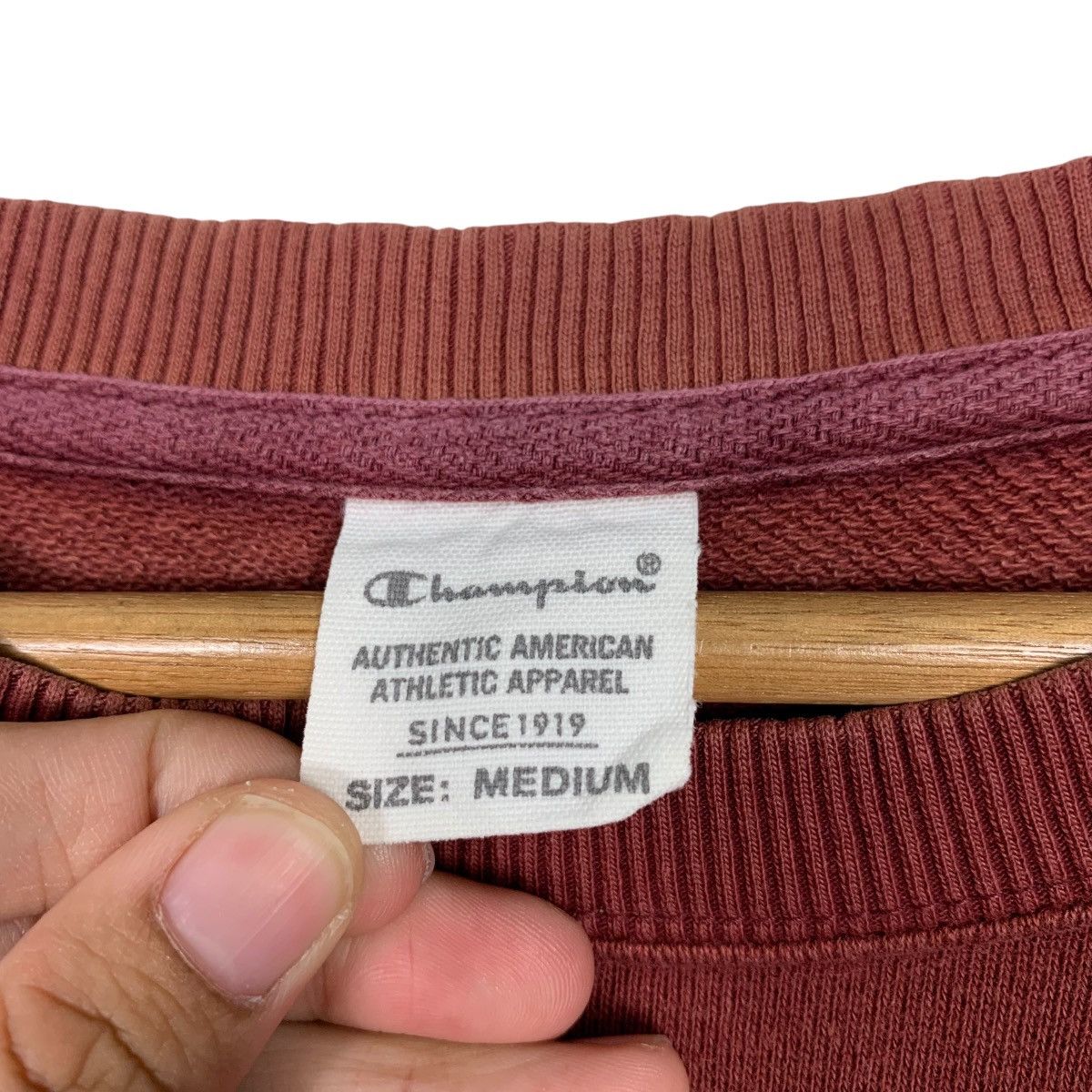 Champion CHAMPION PORTLAND Big Logo Crewneck Sweatshirt #1627-C73 Size US M / EU 48-50 / 2 - 11 Thumbnail