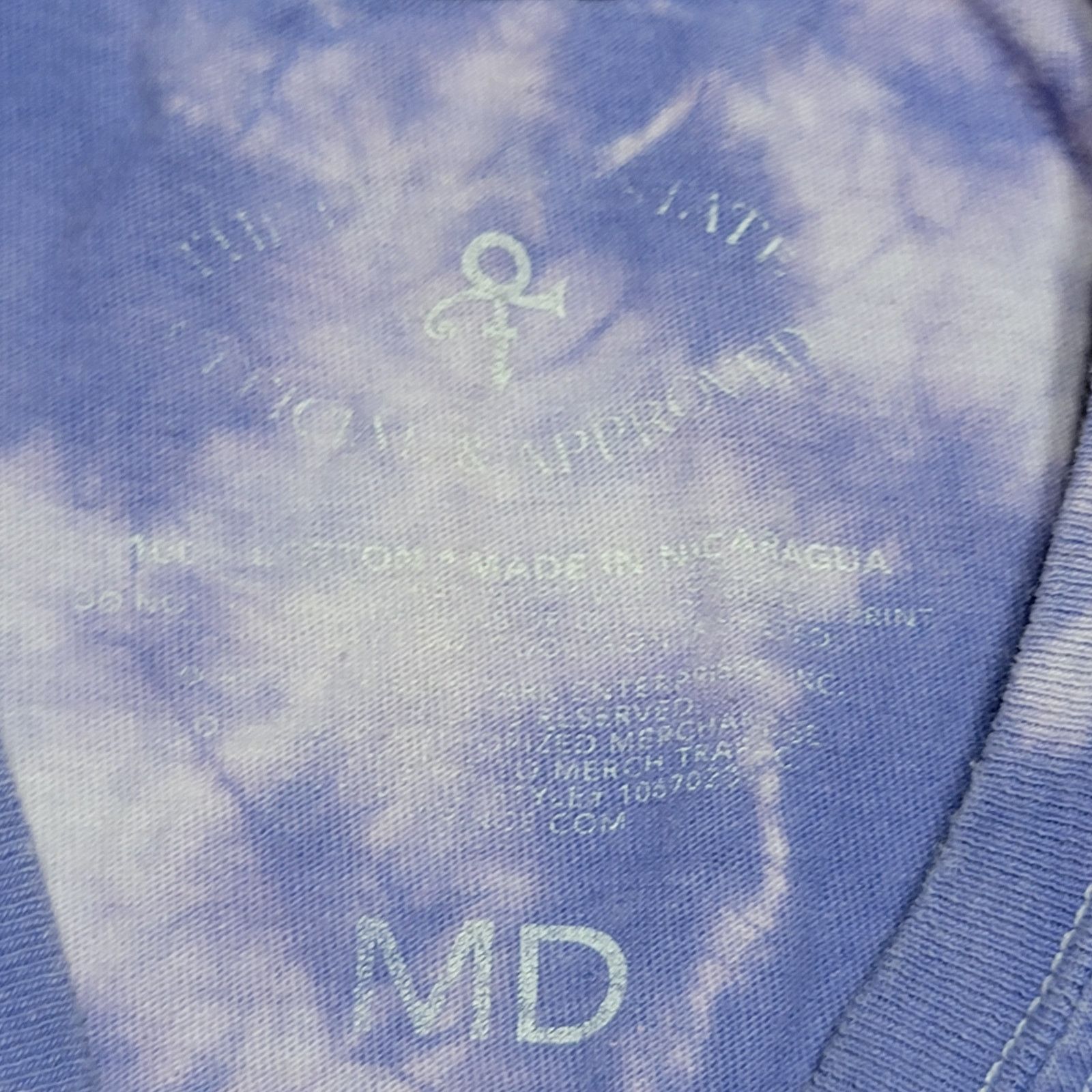 Prince Prince Purple Tie-Dye Unisex Tee "Purple Rain" - Size Medium Size M / US 6-8 / IT 42-44 - 4 Thumbnail
