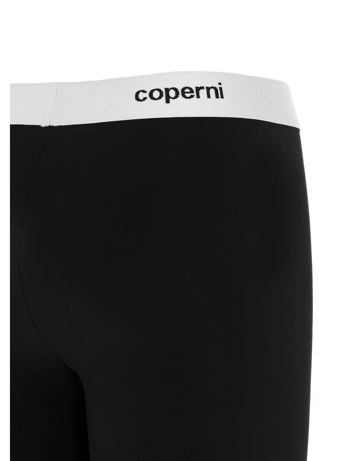 Coperni o1mle0524 Logo Band Leggings in Black Size 24" / US 00 / IT 34 - 4 Thumbnail