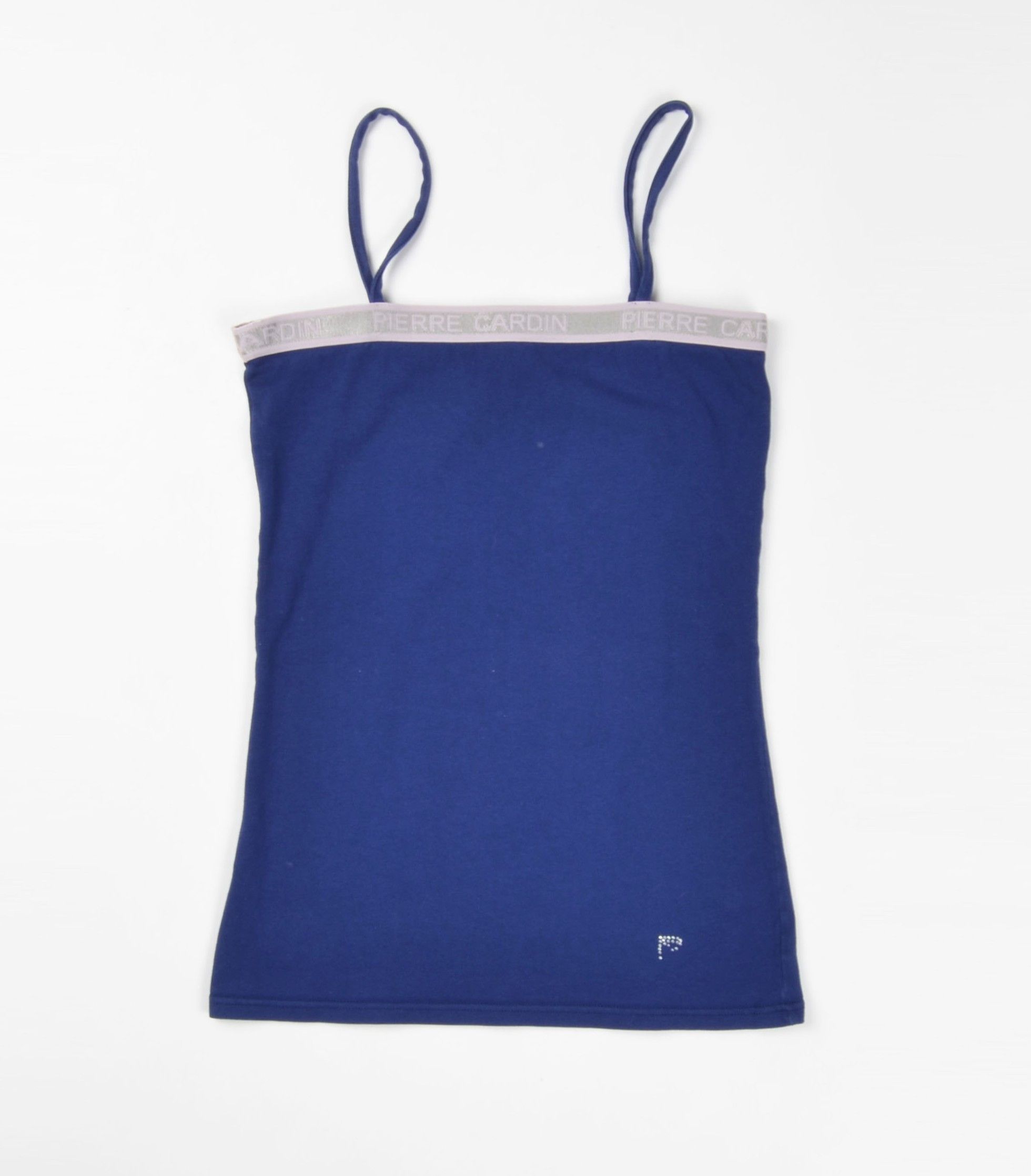 Pierre Cardin Vintage Pierre Cardin 80's Logo Cami Tank Top Size S / US 4 / IT 40 - 4 Thumbnail