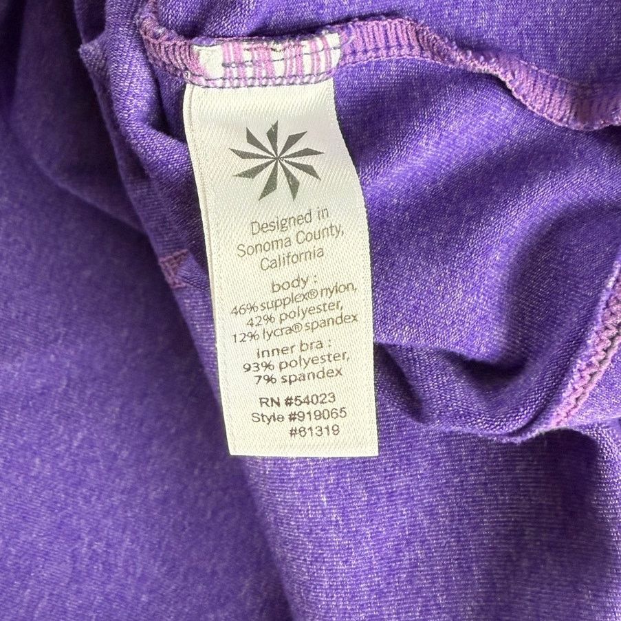 Athleta Athleta Empowerment Purple Tank Top - Size Medium Size M / US 6-8 / IT 42-44 - 8 Thumbnail