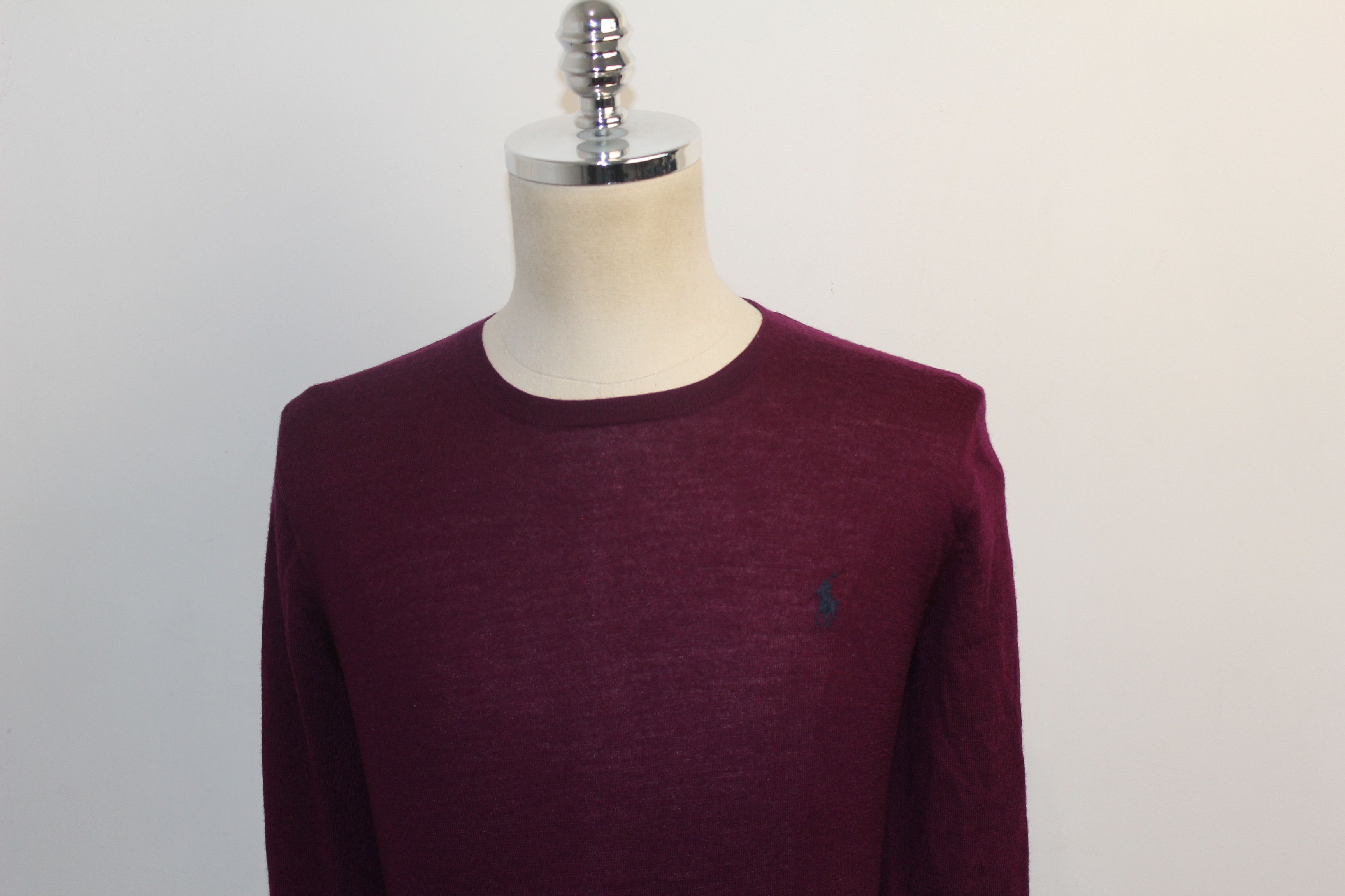 Polo Ralph Lauren Men's RALPH LAUREN Crew Neck Wool Jumper Size US M / EU 48-50 / 2 - 7 Thumbnail