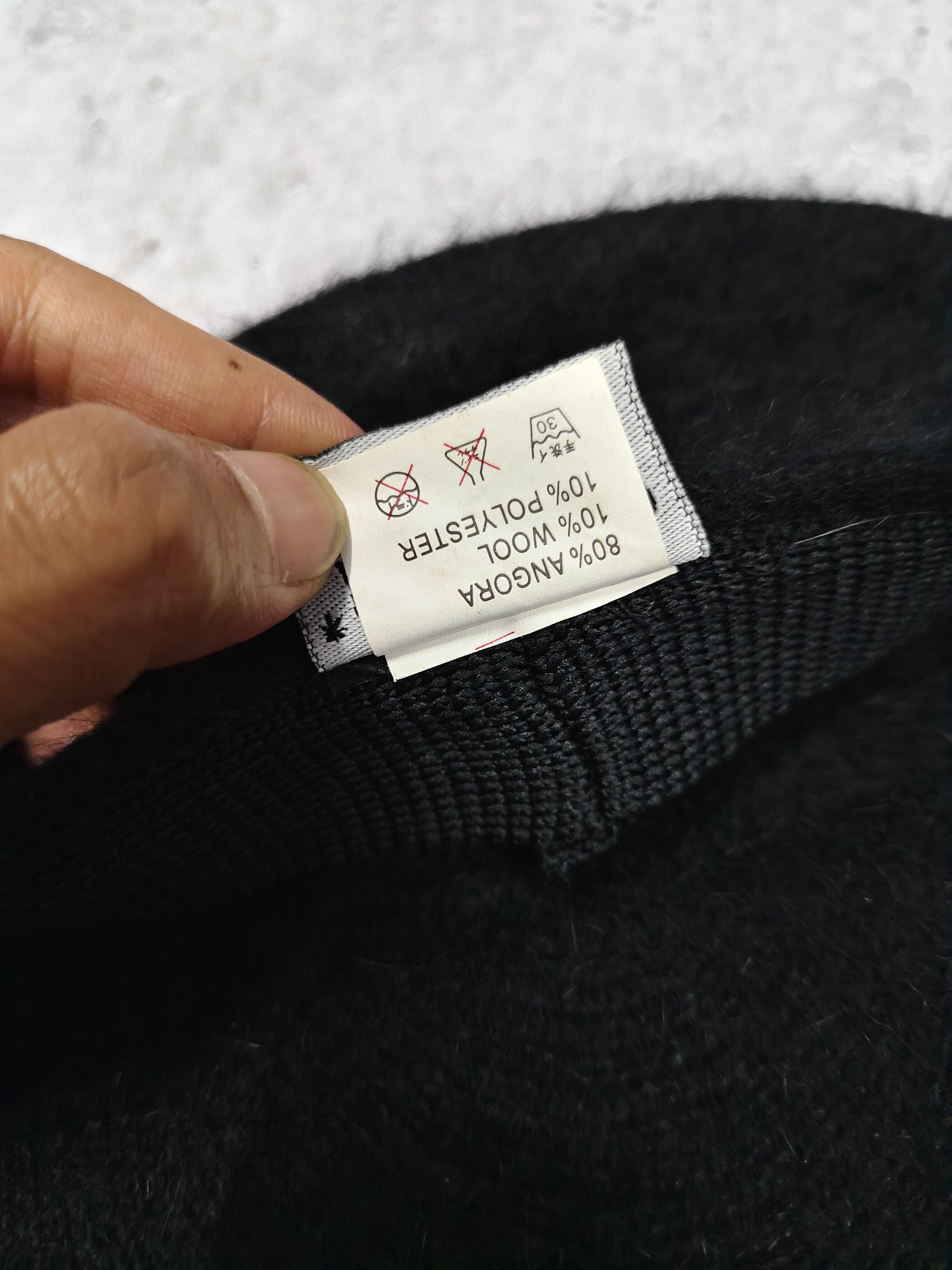 Japanese Brand Hollywood Mirror🇯🇵Minimal Fuzzy Hairy Texture Ivy Flat Cap Size ONE SIZE - 10 Thumbnail