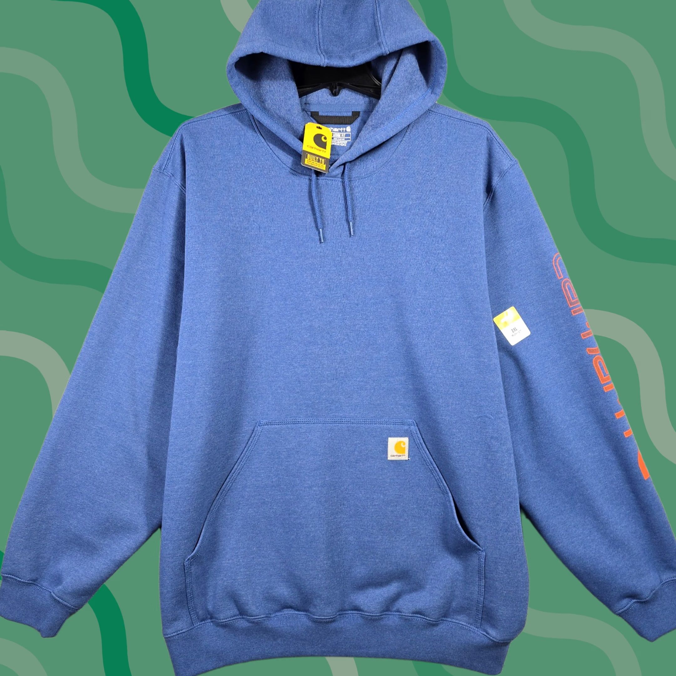 Carhartt Carhartt Hoodie Mens 2XL XXL Sweatshirt Fleece Outdoor Blue Sweater NWT Size US XXL / EU 58 / 5 - 1 Thumbnail