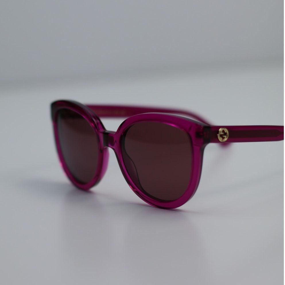 Gucci Gucci Sunglasses GG1315S 004 Fuchsia/Burgundy Mirror Women Size ONE SIZE - 10 Thumbnail