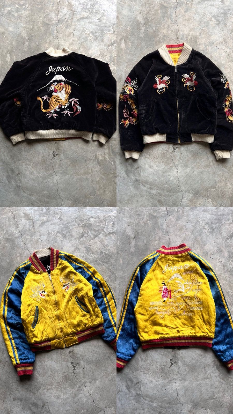 Vintage Rare Vintage 80s Sukajan Souvenir Jacket Size US XS / EU 42 / 0 - 25 Thumbnail