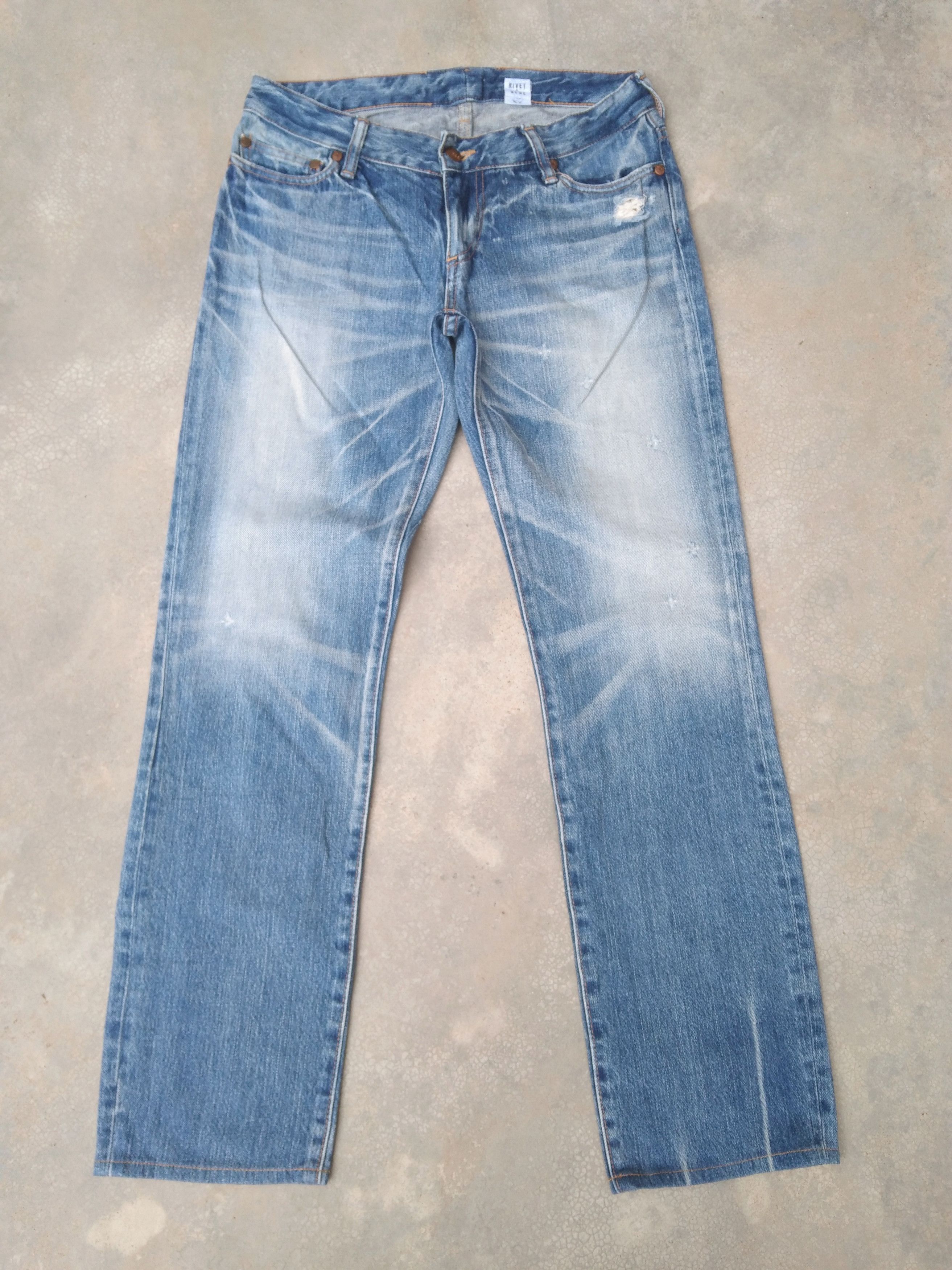 Japanese Brand Vintage Japanese Retro Punk Distressed Jeans 28x29 Size US 28 / EU 44 - 1 Thumbnail