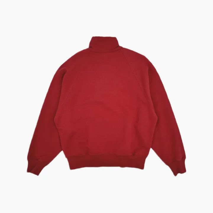 AMI AMIPARIS Red Heart Logo Half-Zip Hoodie -2507 Size US XXL / EU 58 / 5 - 3 Thumbnail