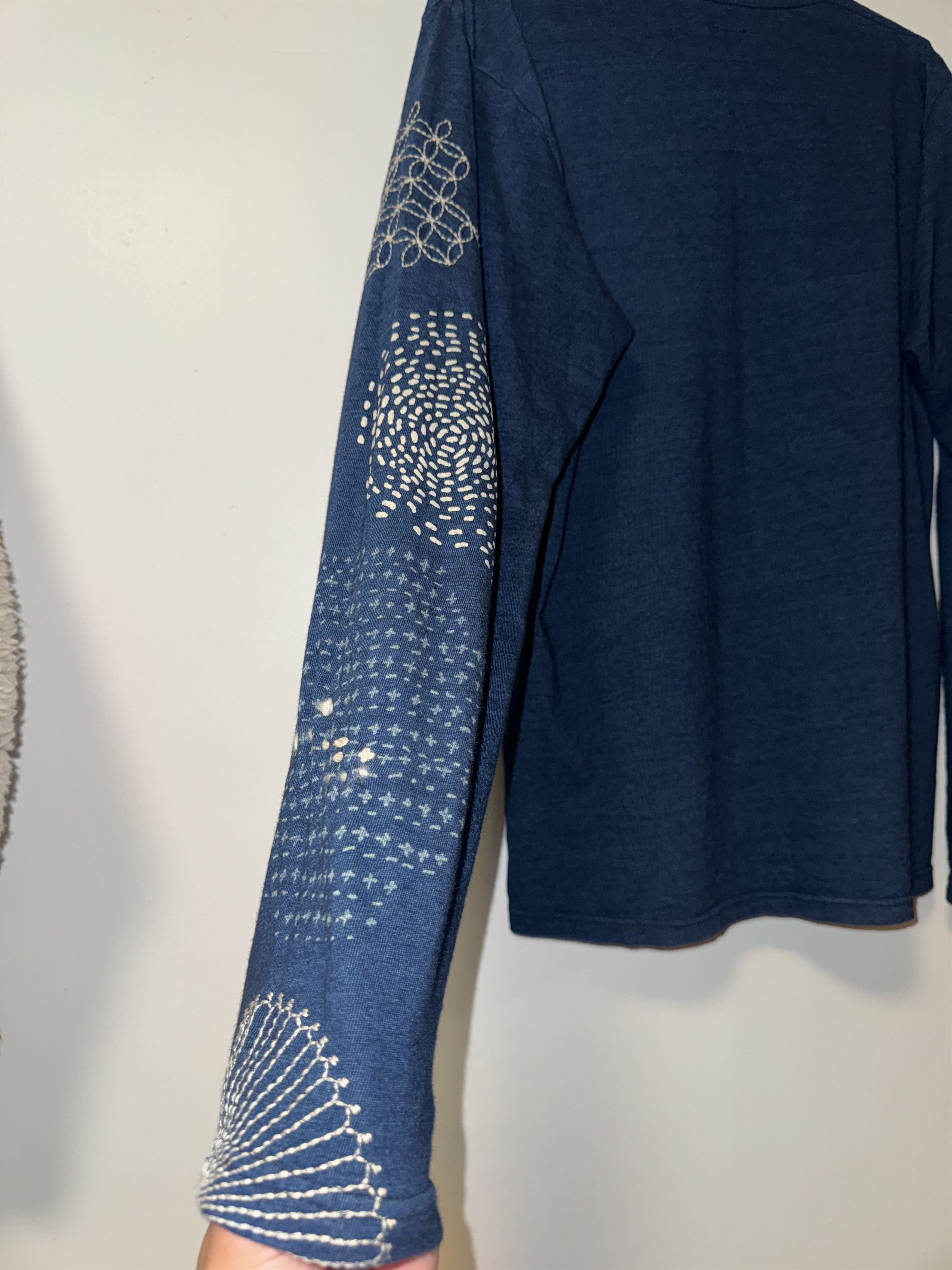 Kapital Kapital Embroidery Indigo dyed Longsleeve Size US M / EU 48-50 / 2 - 2 Thumbnail