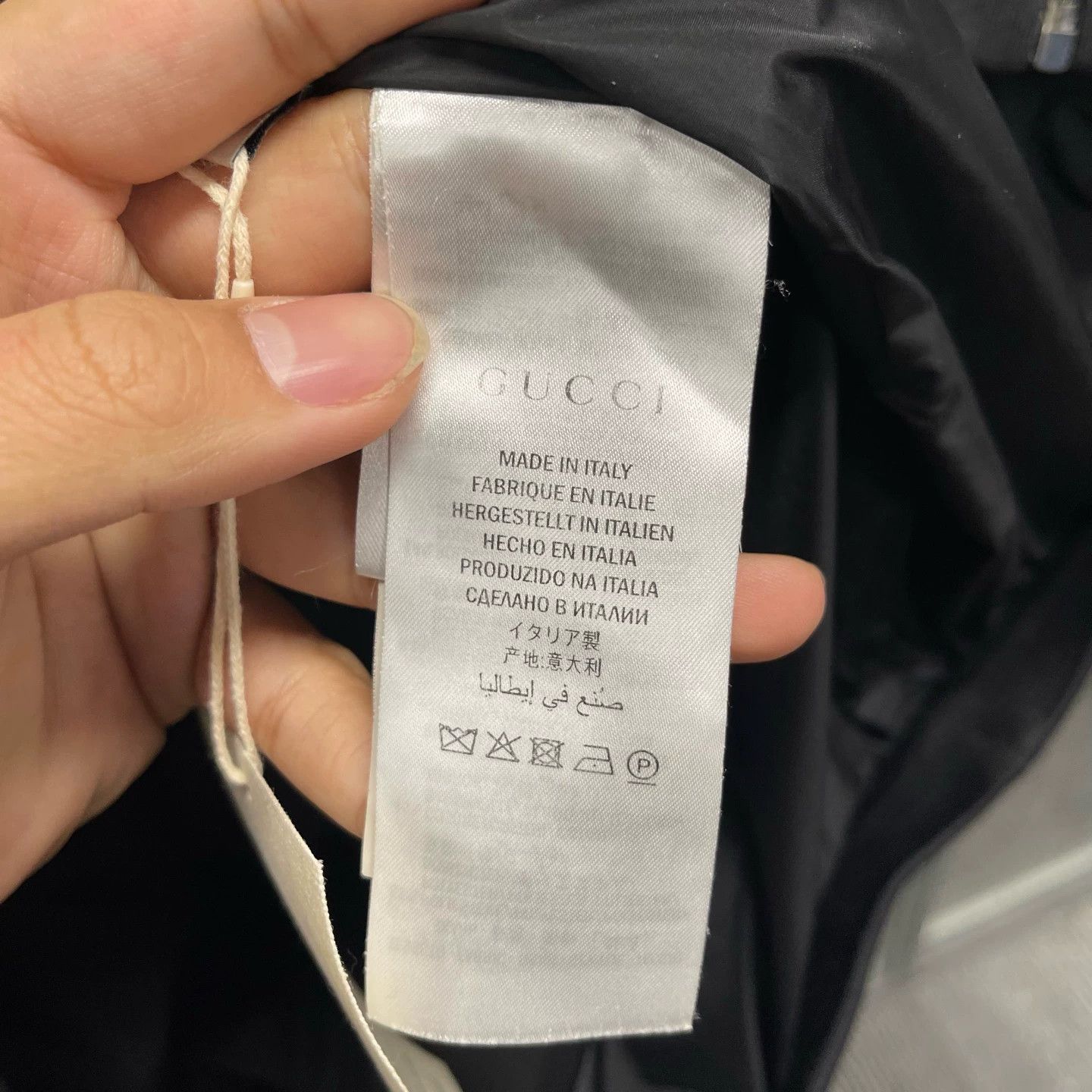 Gucci Gucci black-white GG side allover zip jacket M new Size US M / EU 48-50 / 2 - 4 Thumbnail