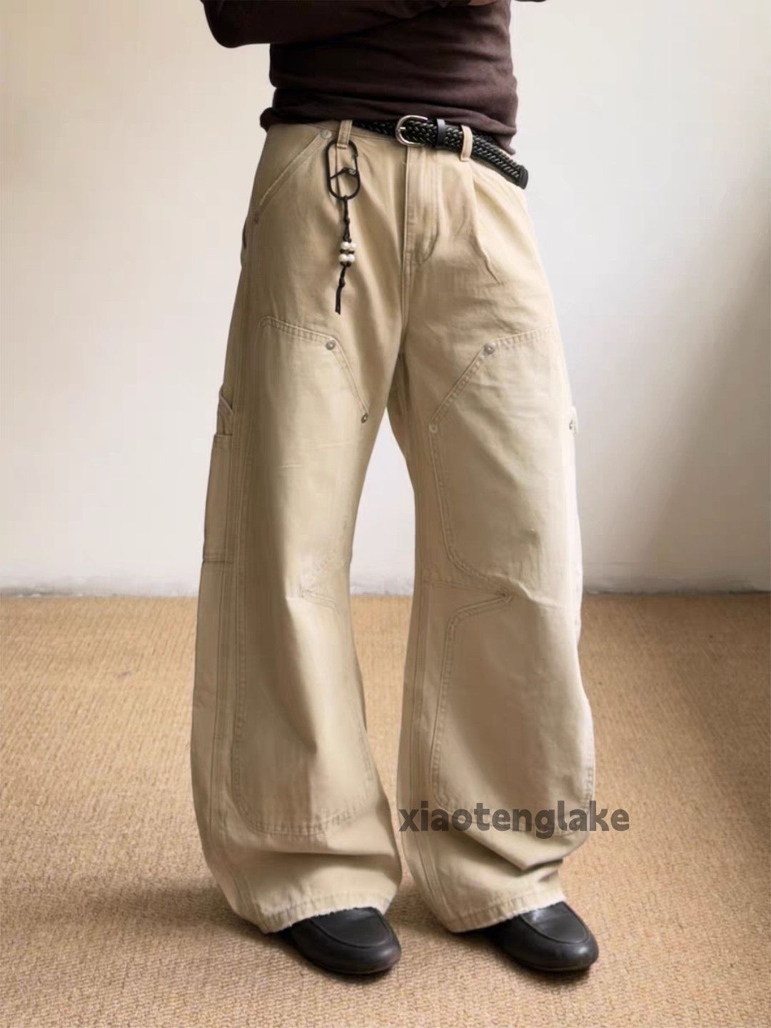 Jean Custom faded cleanfit yuppie y2k hiphop cargo jeans Size US 30 / EU 46 - 2 Thumbnail