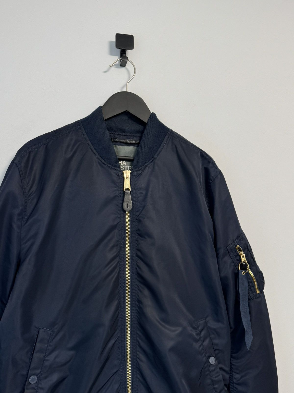 Alpha Industries × Designer Y2K Style Alpha Industries Jacket Rare Nylon Size US XL / EU 56 / 4 - 2 Thumbnail