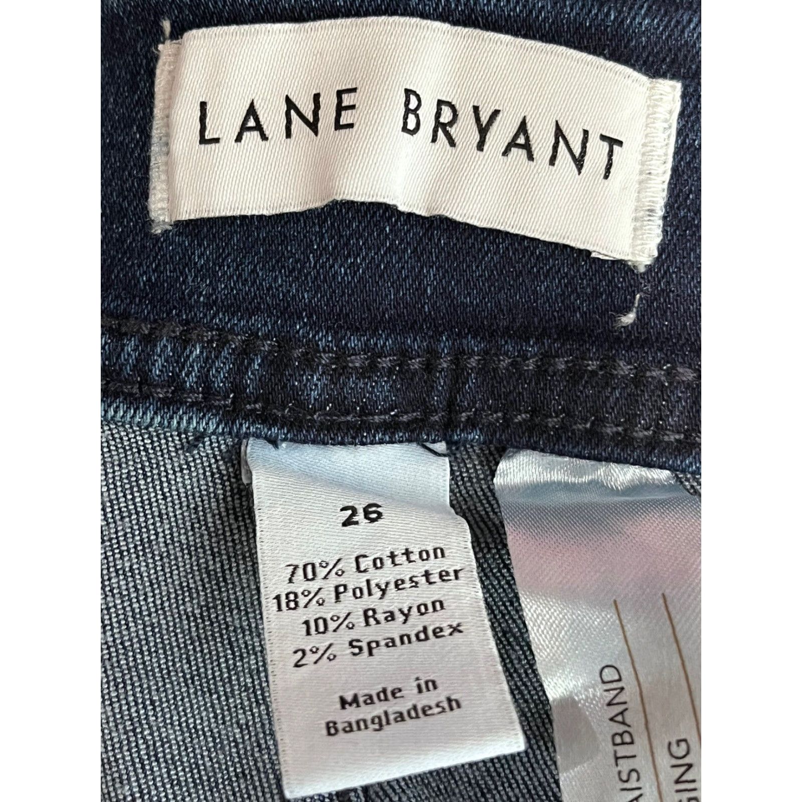 Vintage Lane Bryant High Rise Jegging Jeans Blue Plus Size 26 Women Size 26" / US 2 / IT 38 - 7 Thumbnail