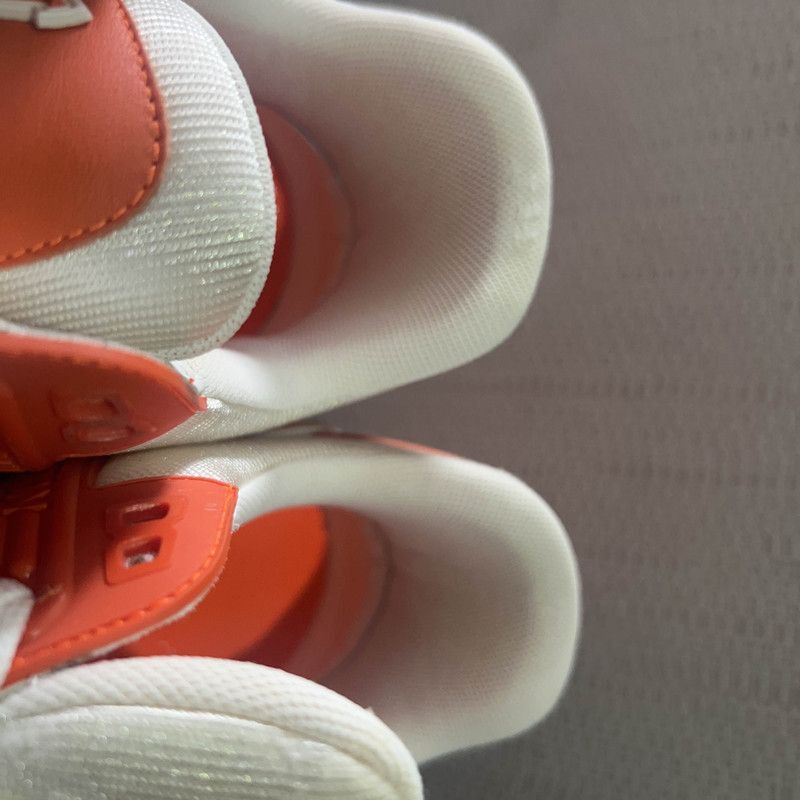 Louis Vuitton Louis Vuitton Trainer Orange and White Sneakers -2505 Size US 8 / IT 38 - 6 Thumbnail