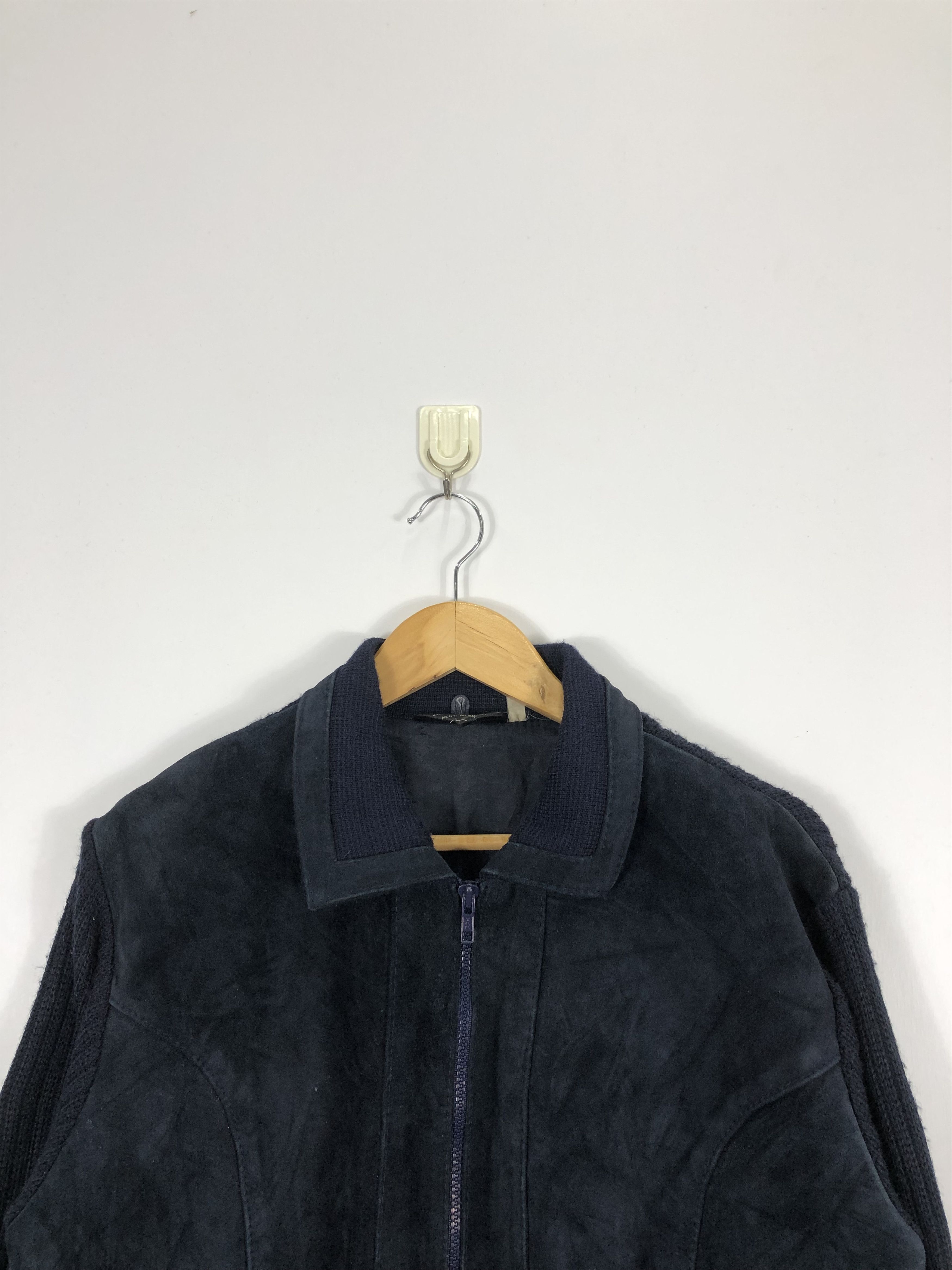 Japanese Brand Vintage Takashimaya Velvet Zipper Ups Bomber Jacket JA0101 Size US L / EU 52-54 / 3 - 2 Thumbnail