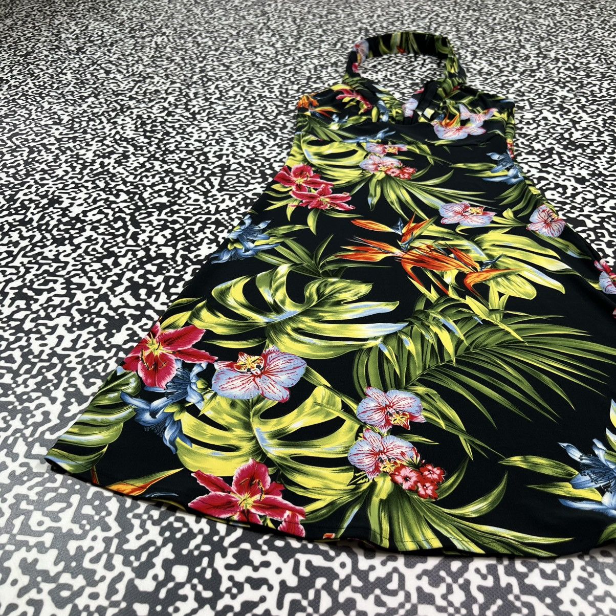 Dolce & Gabbana Vintage 00s Dolce Gabbana Summer Floral Y2K Style Midi Dress Size S / US 4 / IT 40 - 8 Thumbnail