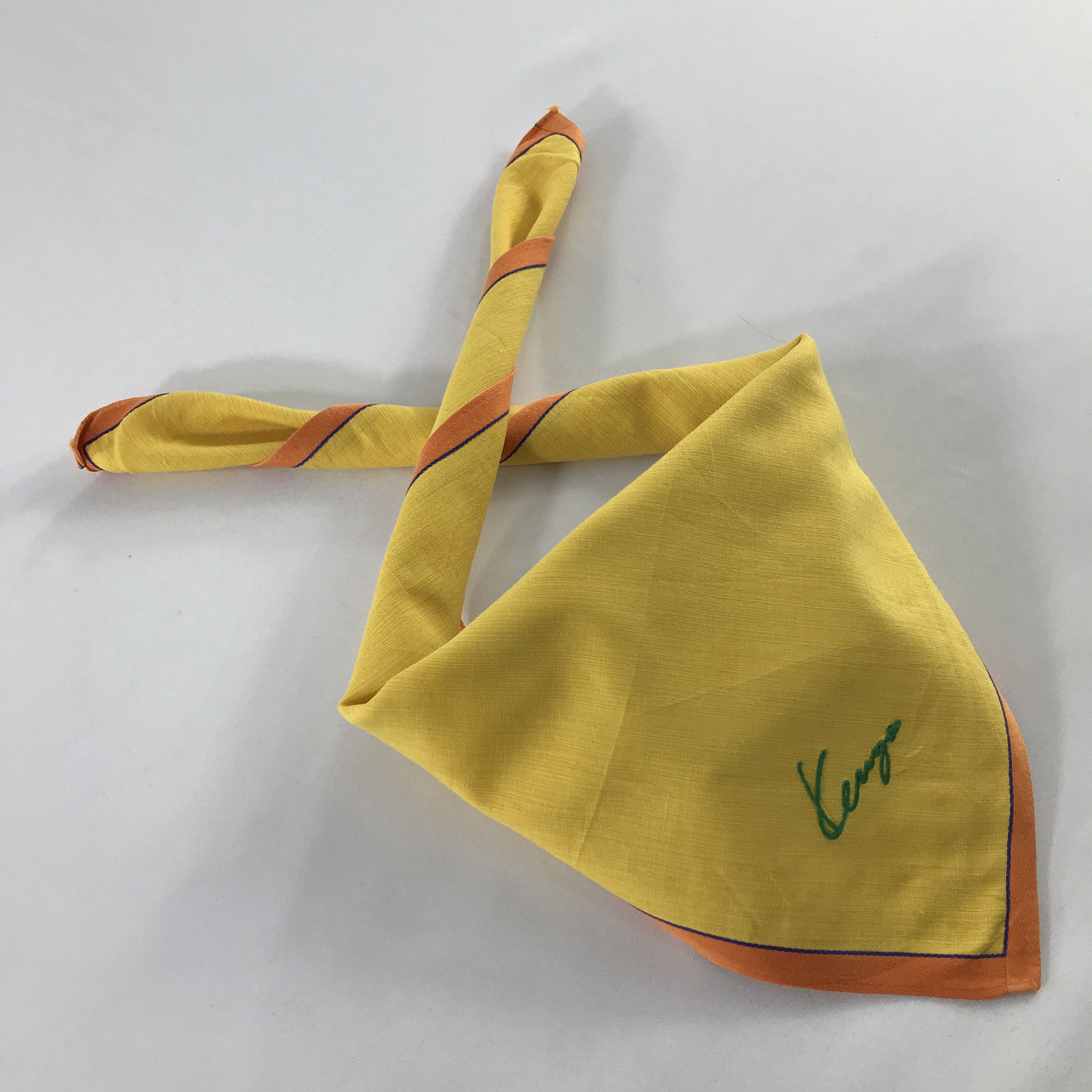 Kenzo × Vintage Kenzo Bandana / Handkerchief / Neckerchief - S372 Size ONE SIZE - 4 Thumbnail