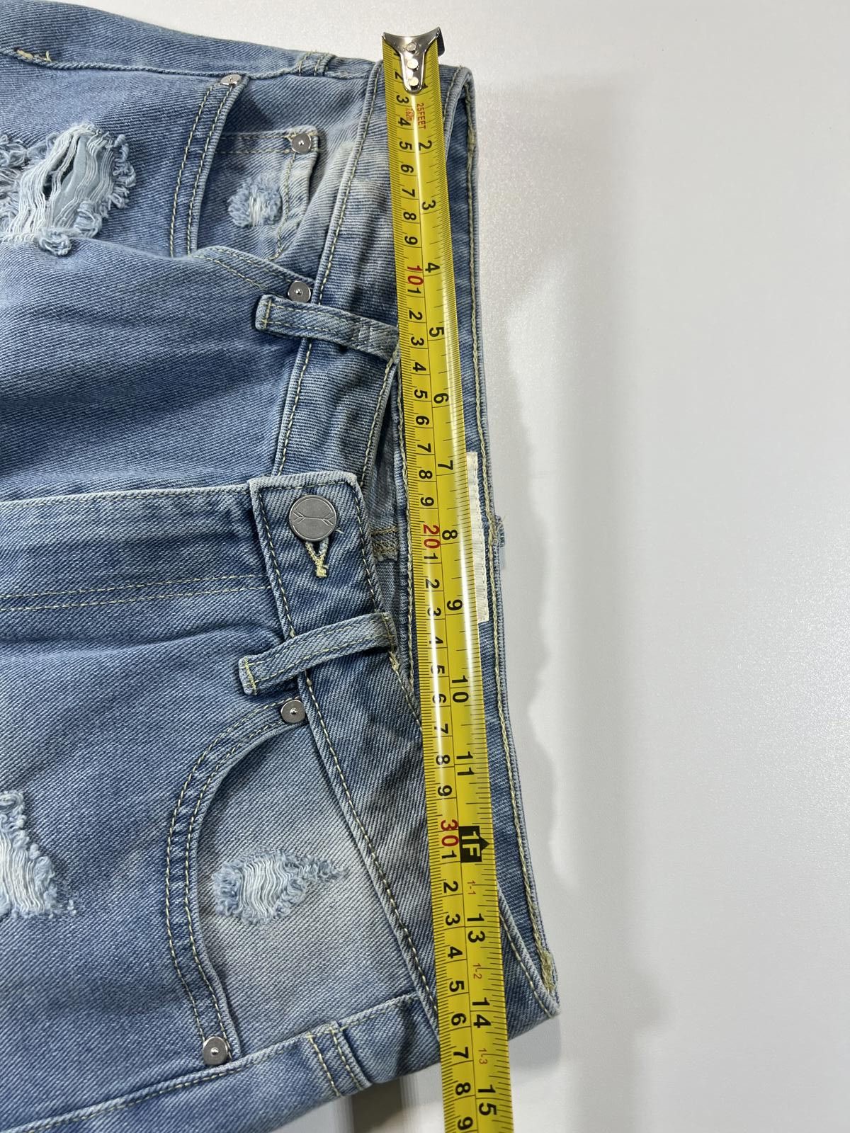 Cherokee Cherokee Distressed Denim Shorts 7 Size 28" / US 6 / IT 42 - 7 Thumbnail
