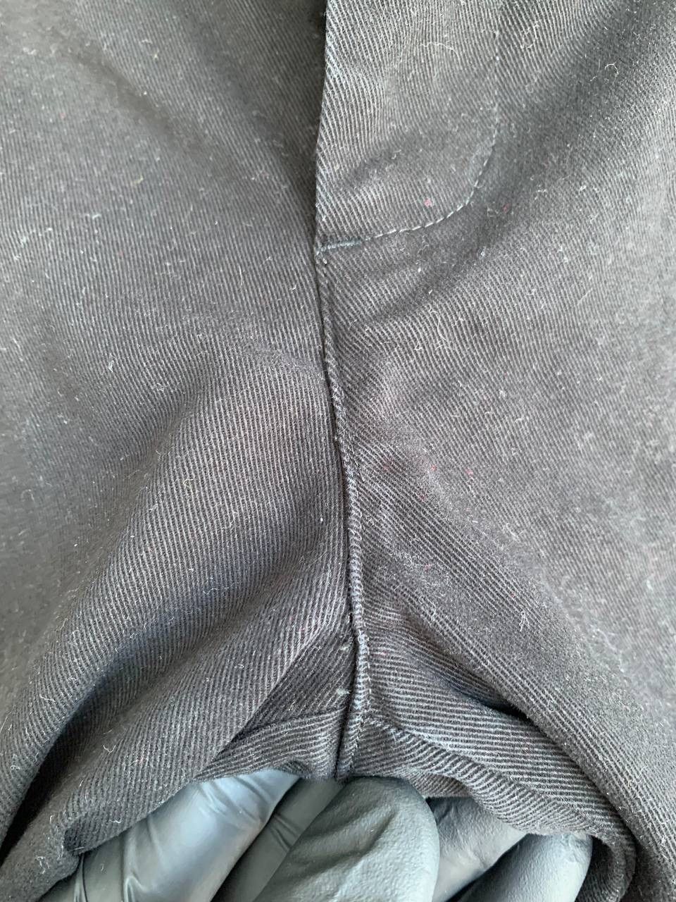 Percival × Vintage Percival Black Cotton &Elastane Pockets Button Trousers Size US 30 / EU 46 - 16 Thumbnail