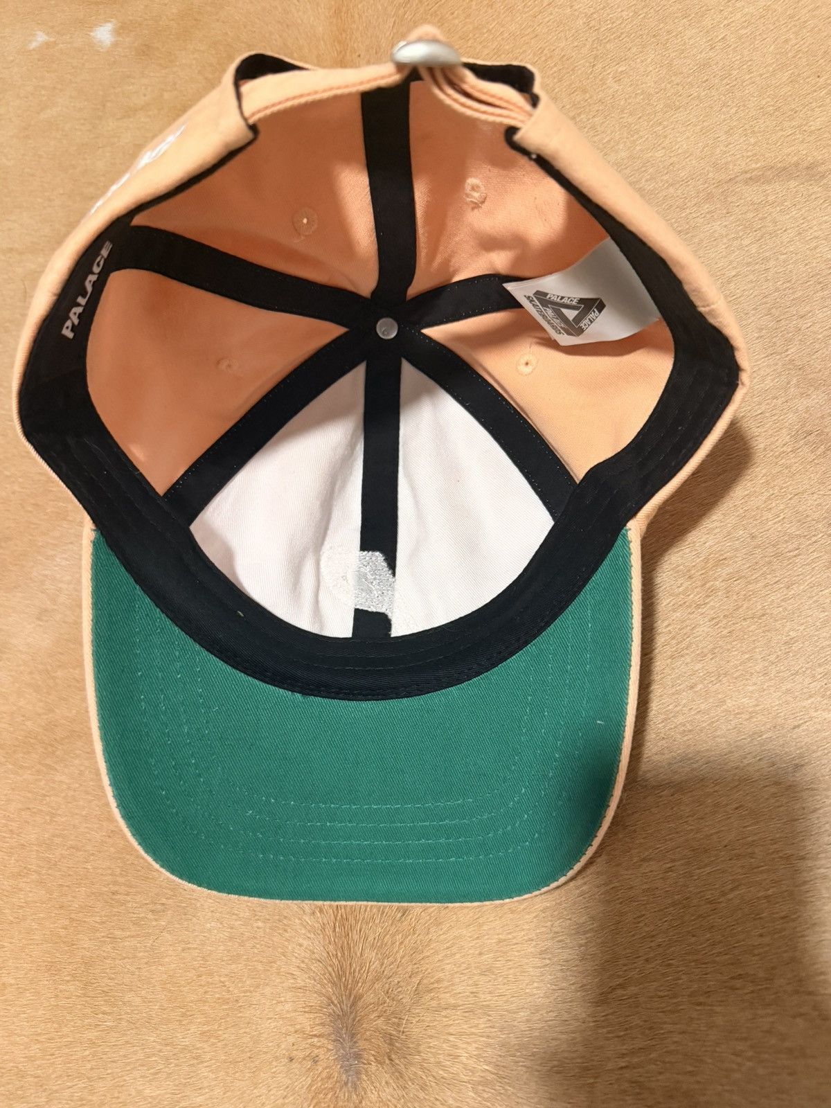 Palace Palace 6-Panel Hat Peach 🍑 NWOT SS21 Size ONE SIZE - 5 Thumbnail