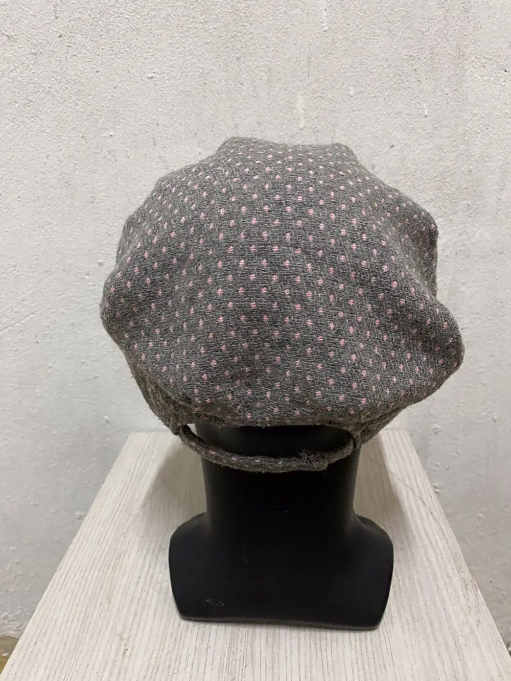 Japanese Brand × Vintage Japanese Brand Polkadot Visor Hat Size ONE SIZE - 4 Thumbnail