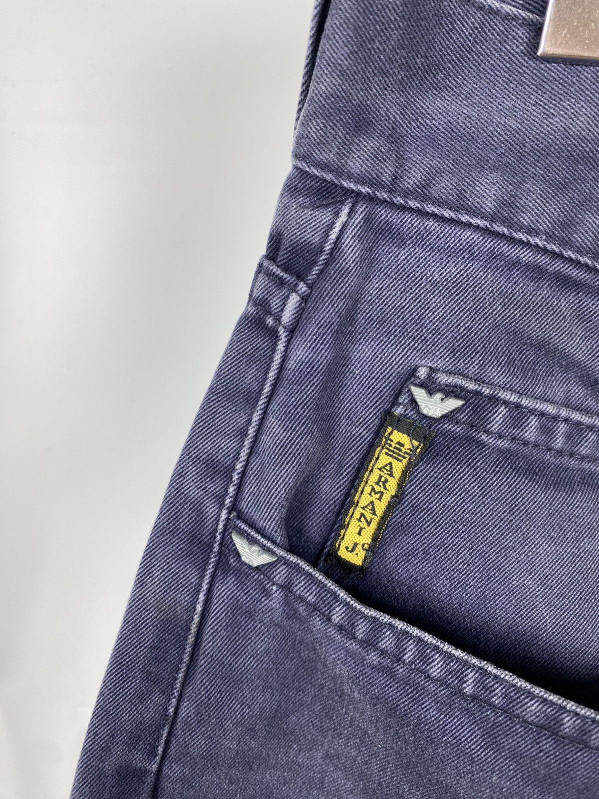 Armani Armani Jeans Vintage Men Denim Pants Navy Cotton size 34 Size US 34 / EU 50 - 4 Thumbnail