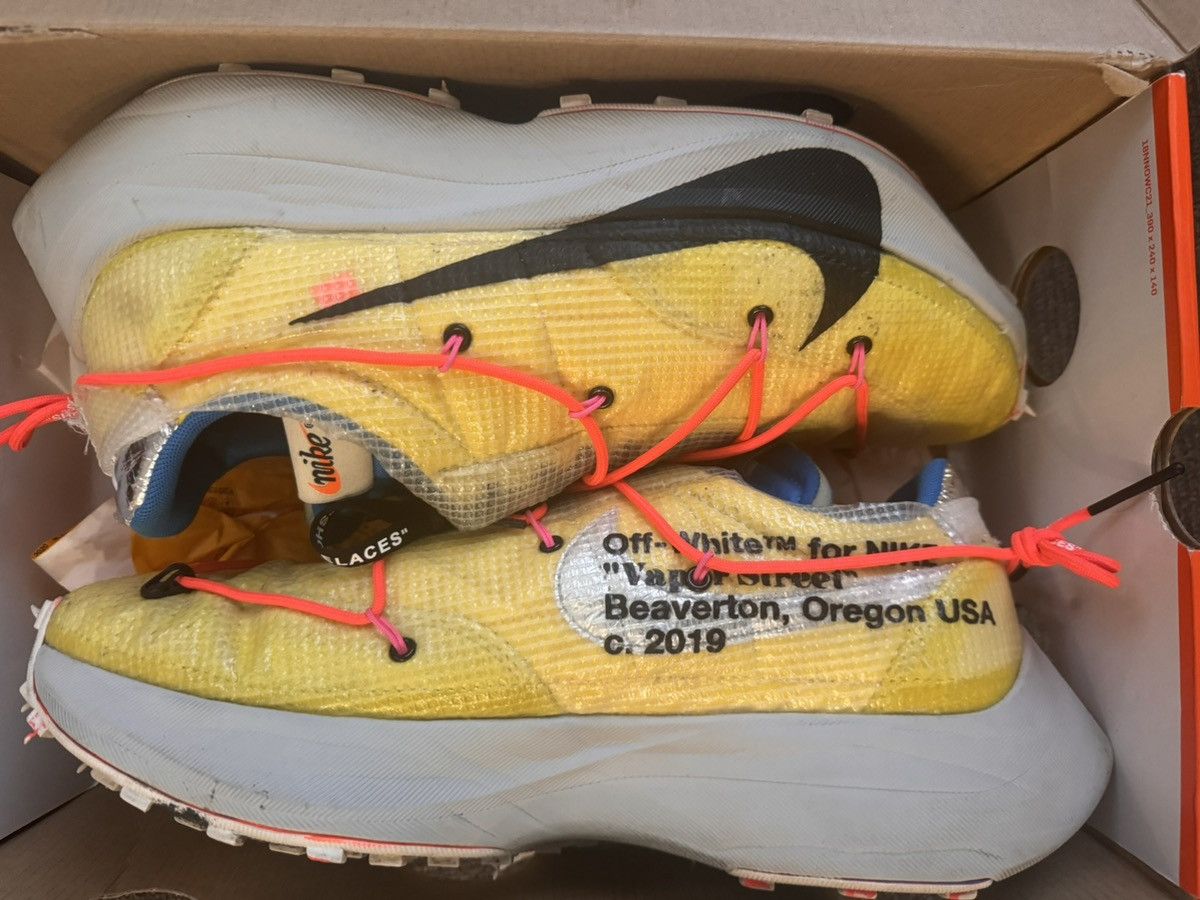 Nike × Off-White Nike Vapor Street Off-White Tour Yellow Size US 15 / EU 48 - 1 Thumbnail