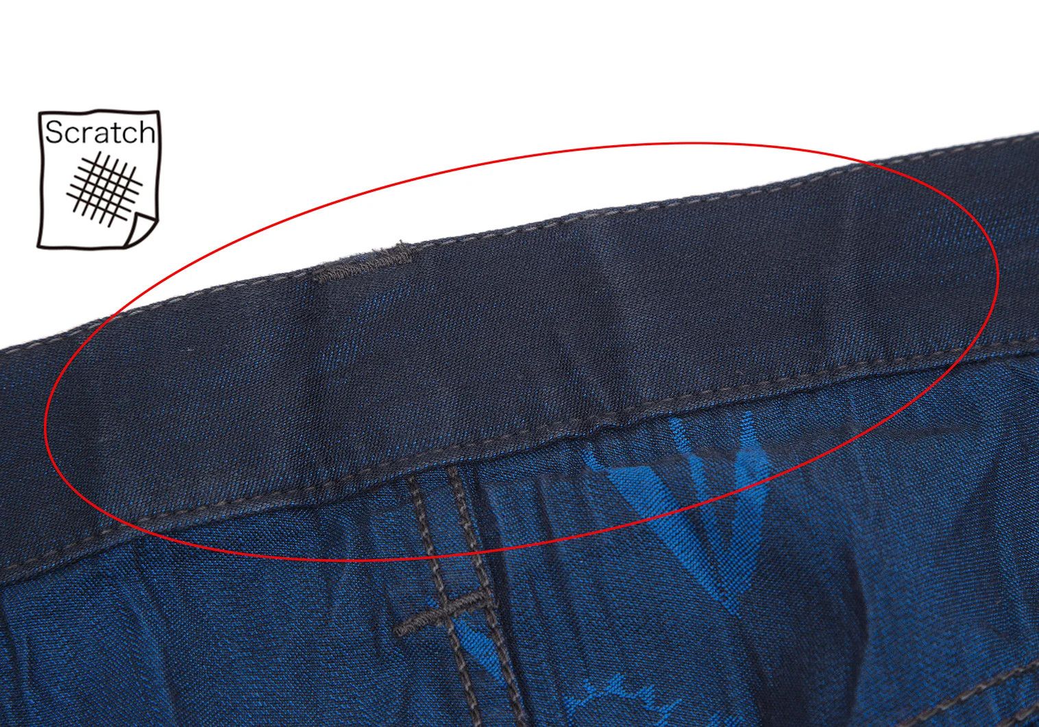 Issey Miyake A-POC INSIDE Flower Jacquard Pleated Pants Dark Blue 35 Size US 35 - 10 Thumbnail