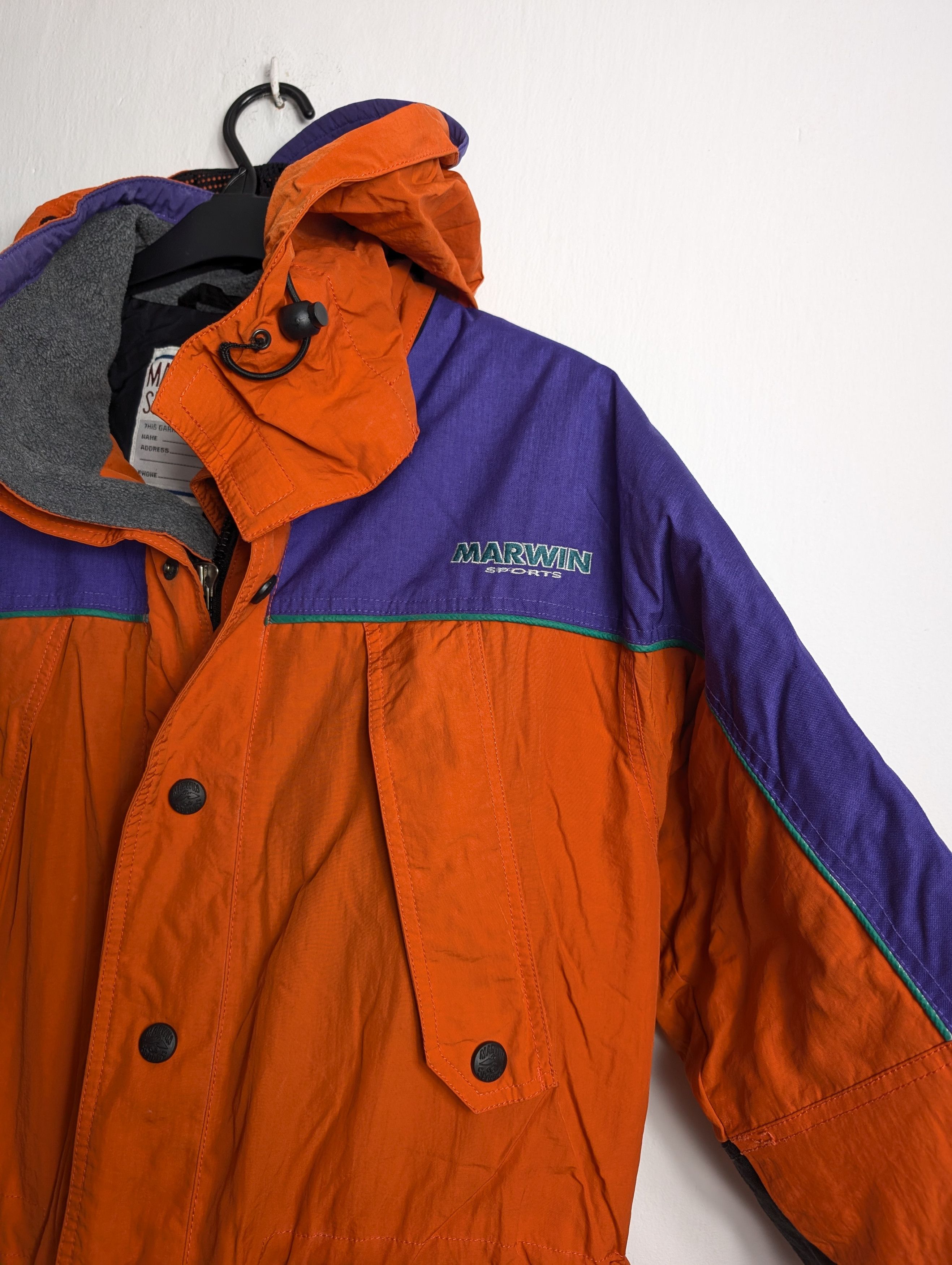 Vintage Vintage Marwin Sport Snowboard Skii Jacket Winter Size US M / EU 48-50 / 2 - 3 Thumbnail