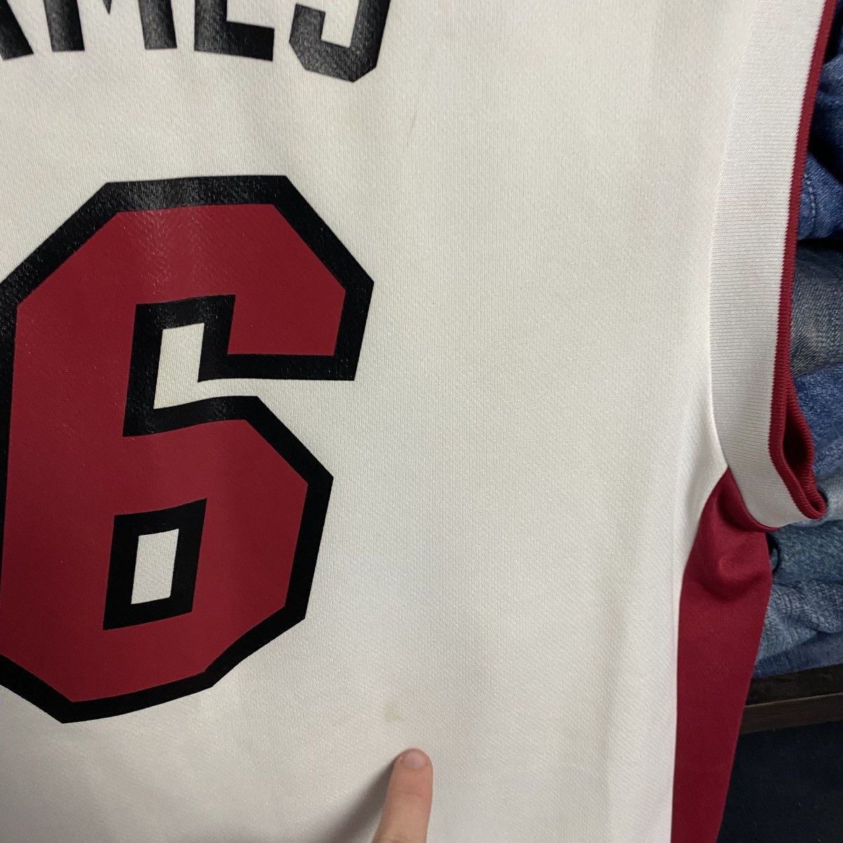 Adidas Vintage Adidas NBA Lebron James 6 player 2014 jersey Size US XS / EU 42 / 0 - 12 Thumbnail