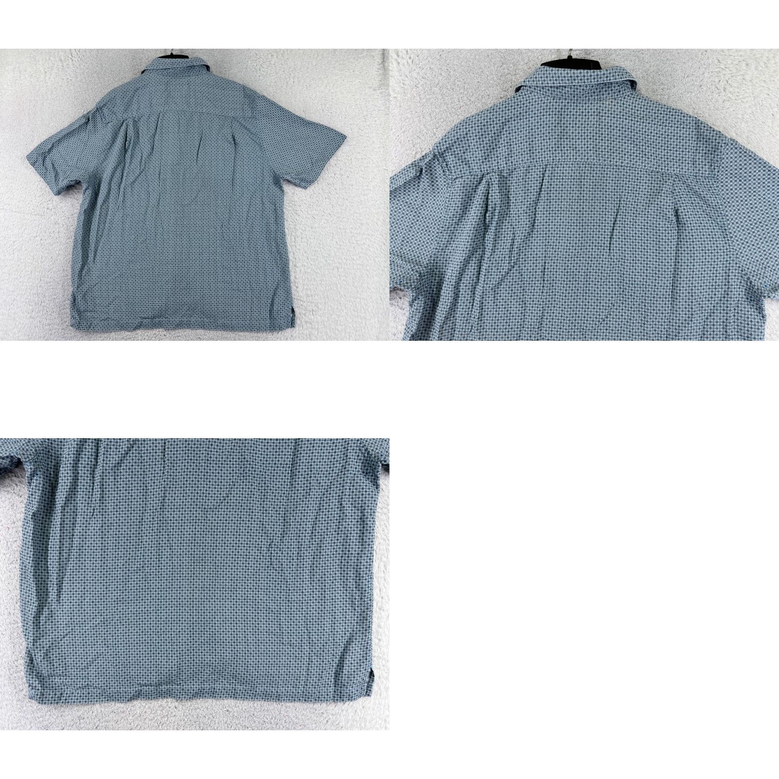 Tommy Bahama Tommy Bahama Shirt Men 2XL XXL Blue Green Stripe Pattern 100% Silk Button Up Shirt Size US XXL / EU 58 / 5 - 9 Thumbnail