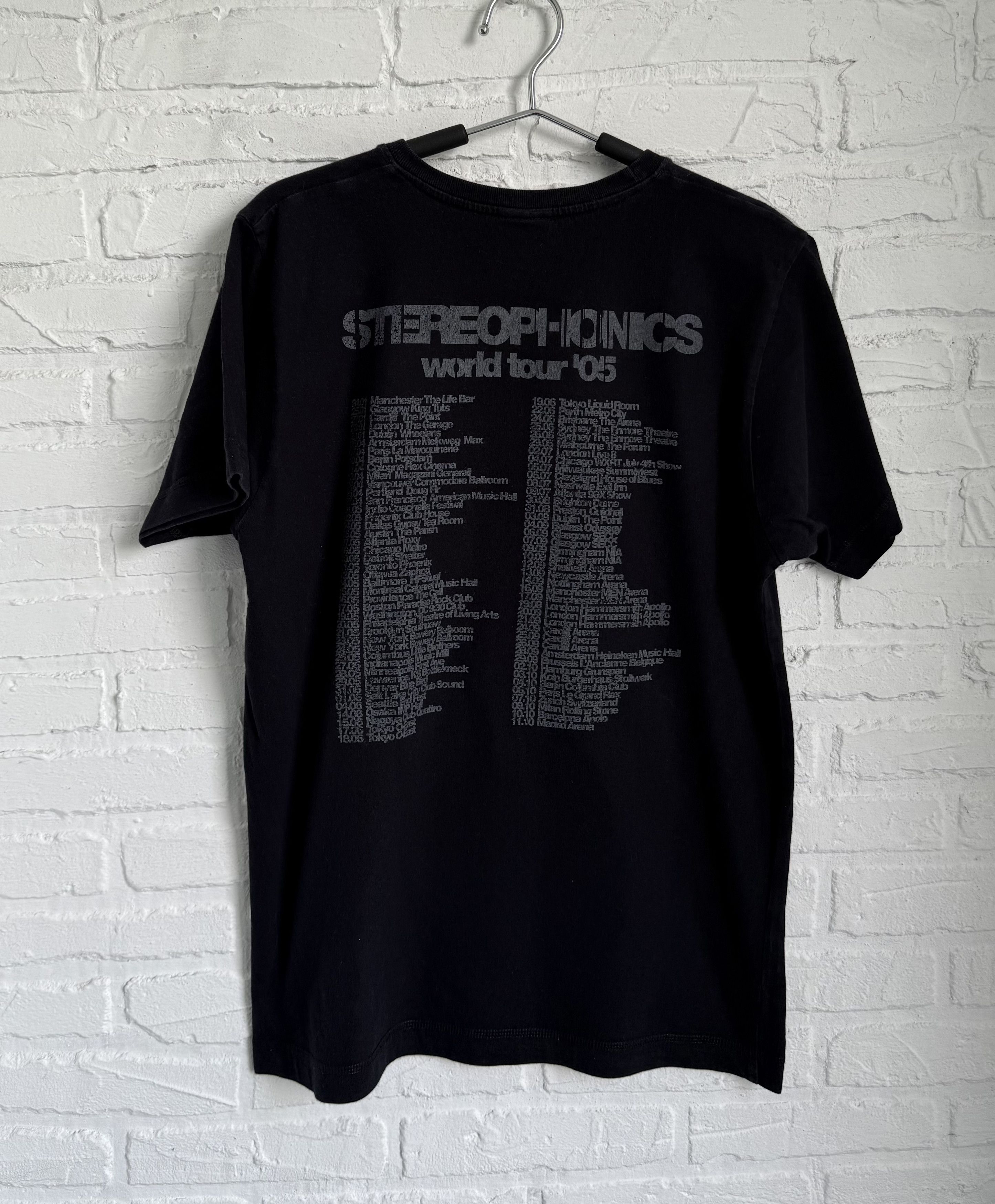 Band Tees × Vintage Vintage Stereophonics world tour 2005 t-shirt Size US S / EU 44-46 / 1 - 5 Thumbnail