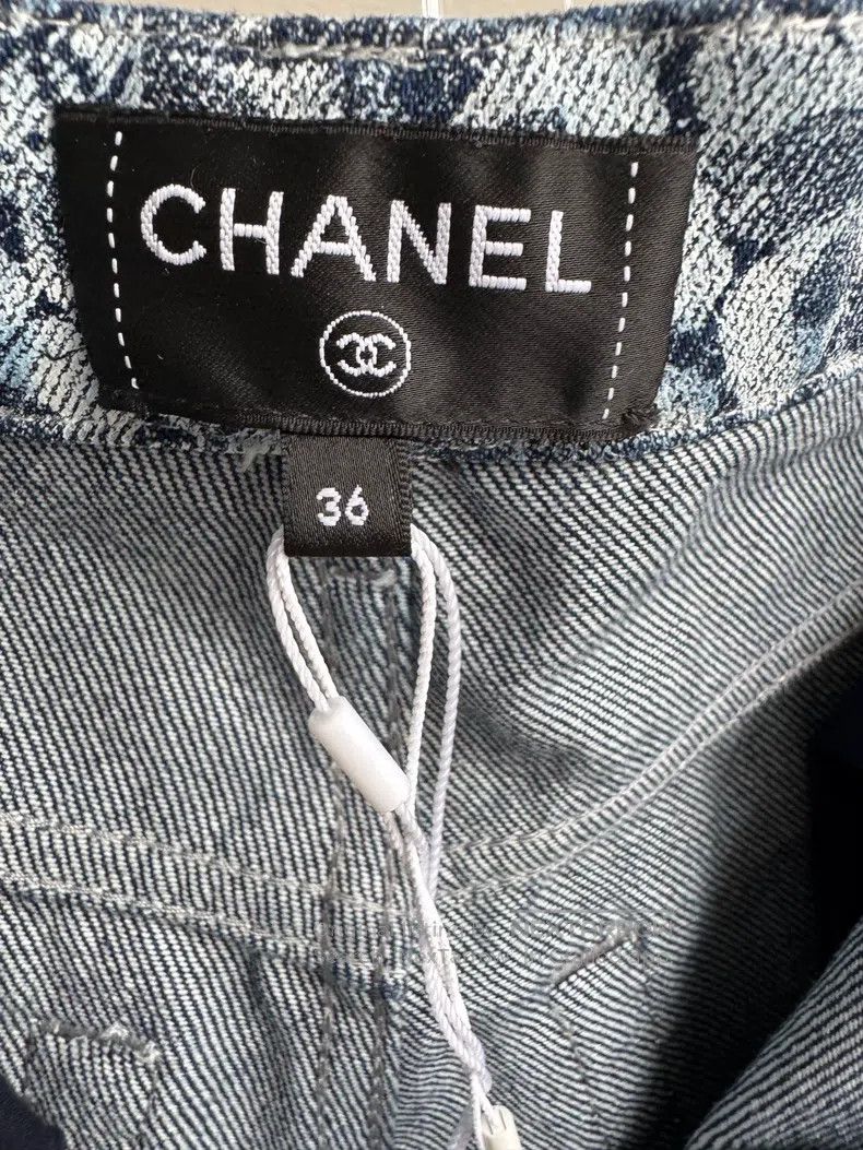 Chanel Chanel 24B floral jeans Size 24" / US 00 / IT 34 - 5 Thumbnail