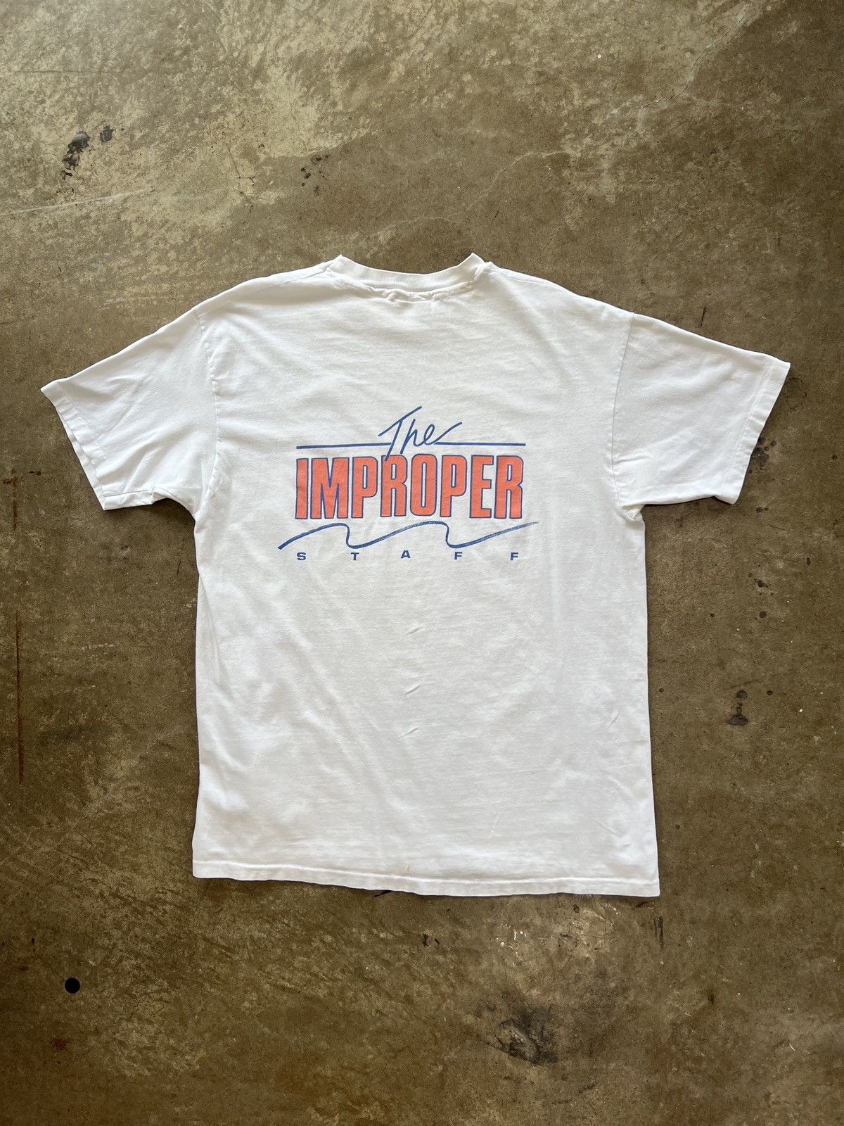 Vintage Vintage 90s The Improper Staff Bostonian Tee XL Size US XL / EU 56 / 4 - 2 Thumbnail