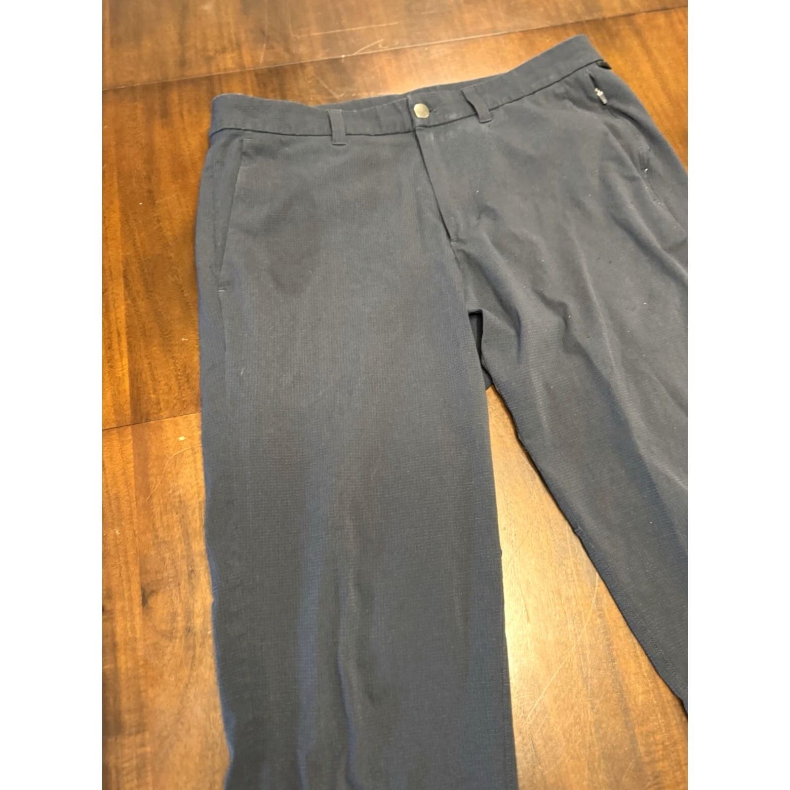 Lululemon Lululemon Commission Pant Ventlight Navy Blue Slim Fit 34x30 Mens Chino Breathable Sl Size US 34 / EU 50 - 3 Thumbnail