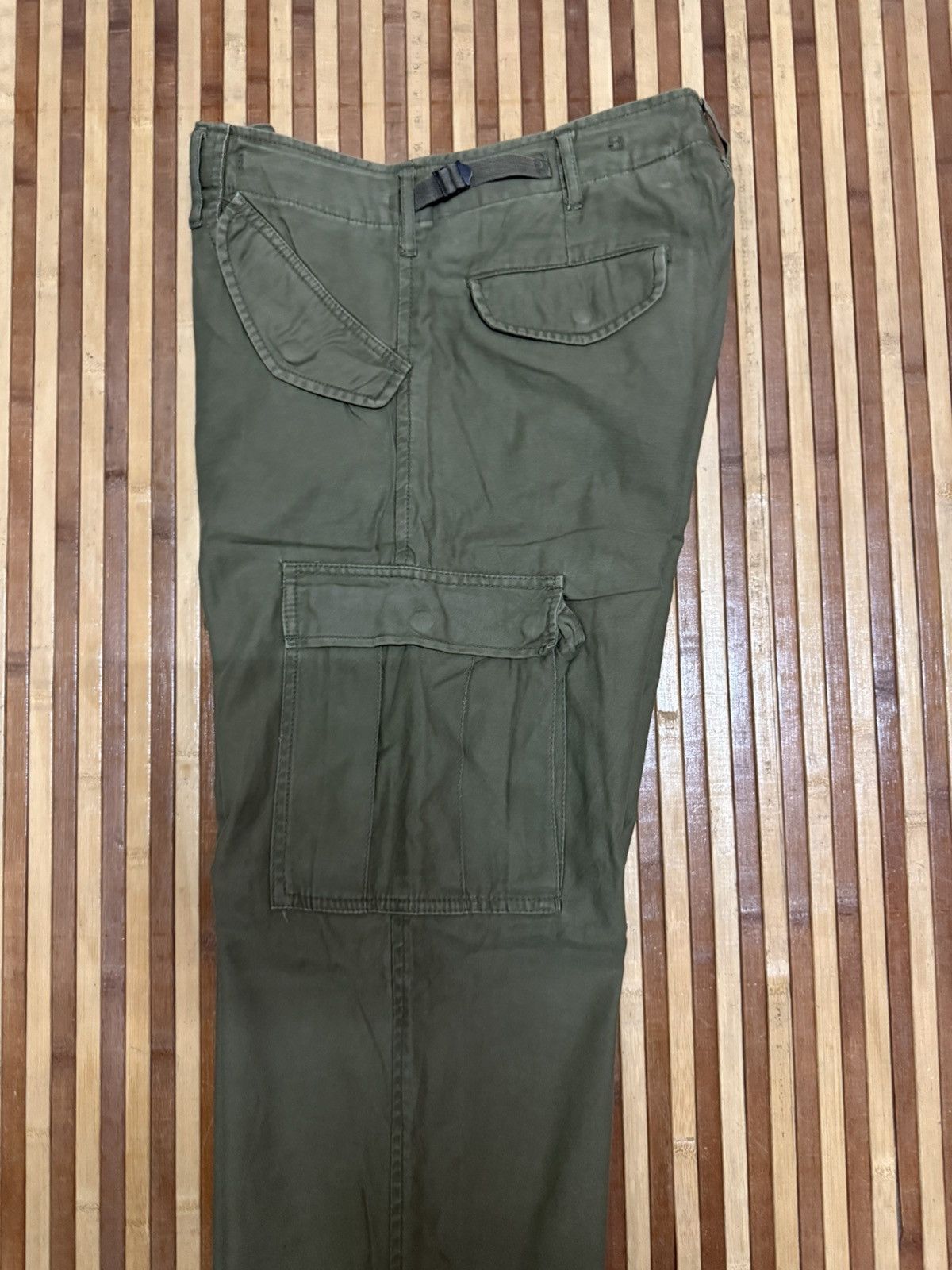 Vintage Vintage The World Cargo Back Number Cargo Pants Streetwear Size US 30 / EU 46 - 11 Thumbnail