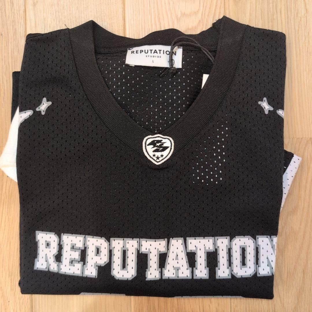Reputation Studios Reputation Studios “42 Jersey” Long Sleeve Mesh Top L Size US L / EU 52-54 / 3 - 10 Thumbnail