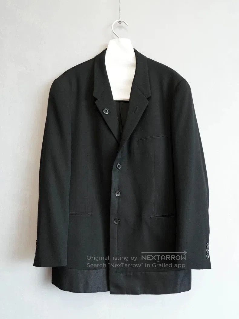 Yohji Yamamoto Yohji Yamamoto 01AW Wool Blend Jacket. Size US S / EU 44-46 / 1 - 2 Thumbnail