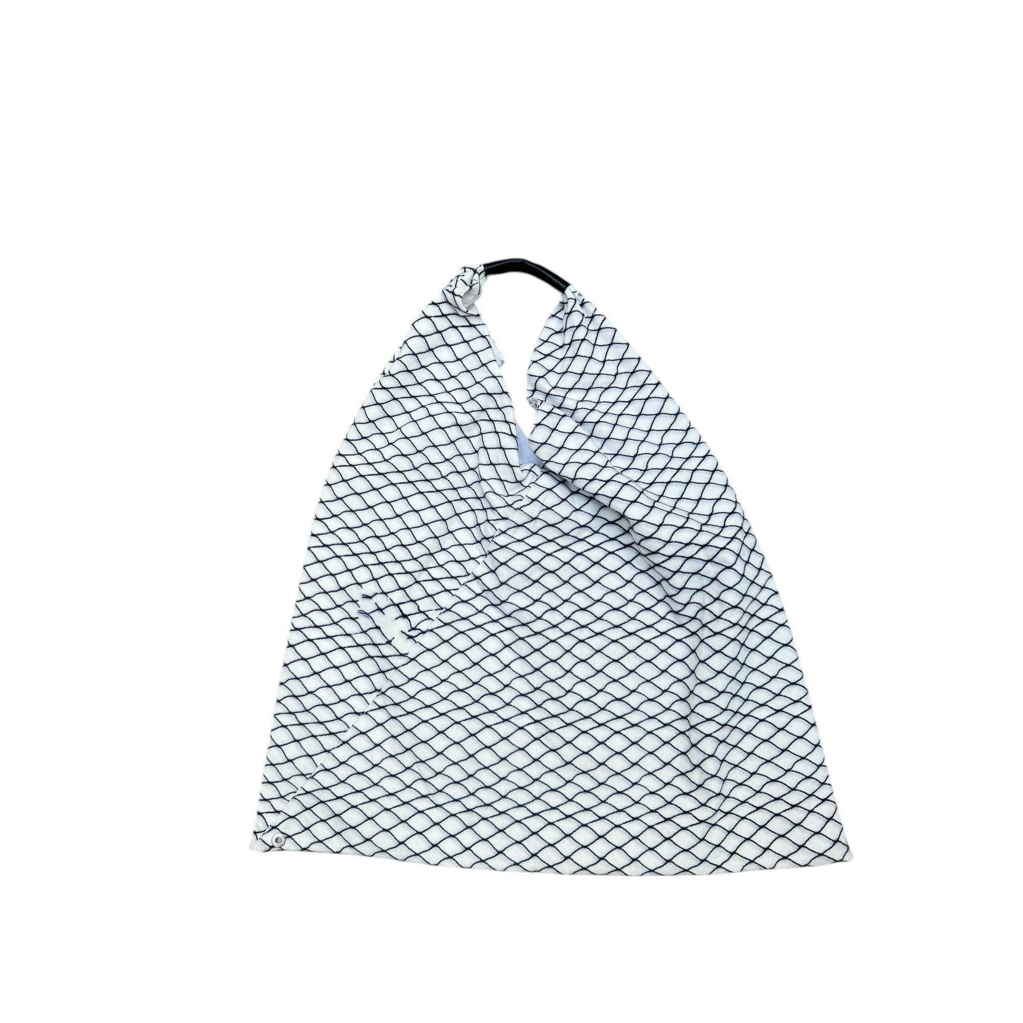 Maison Margiela Trompe l’oeil Mesh White Japanese Bag Size ONE SIZE - 1 Thumbnail