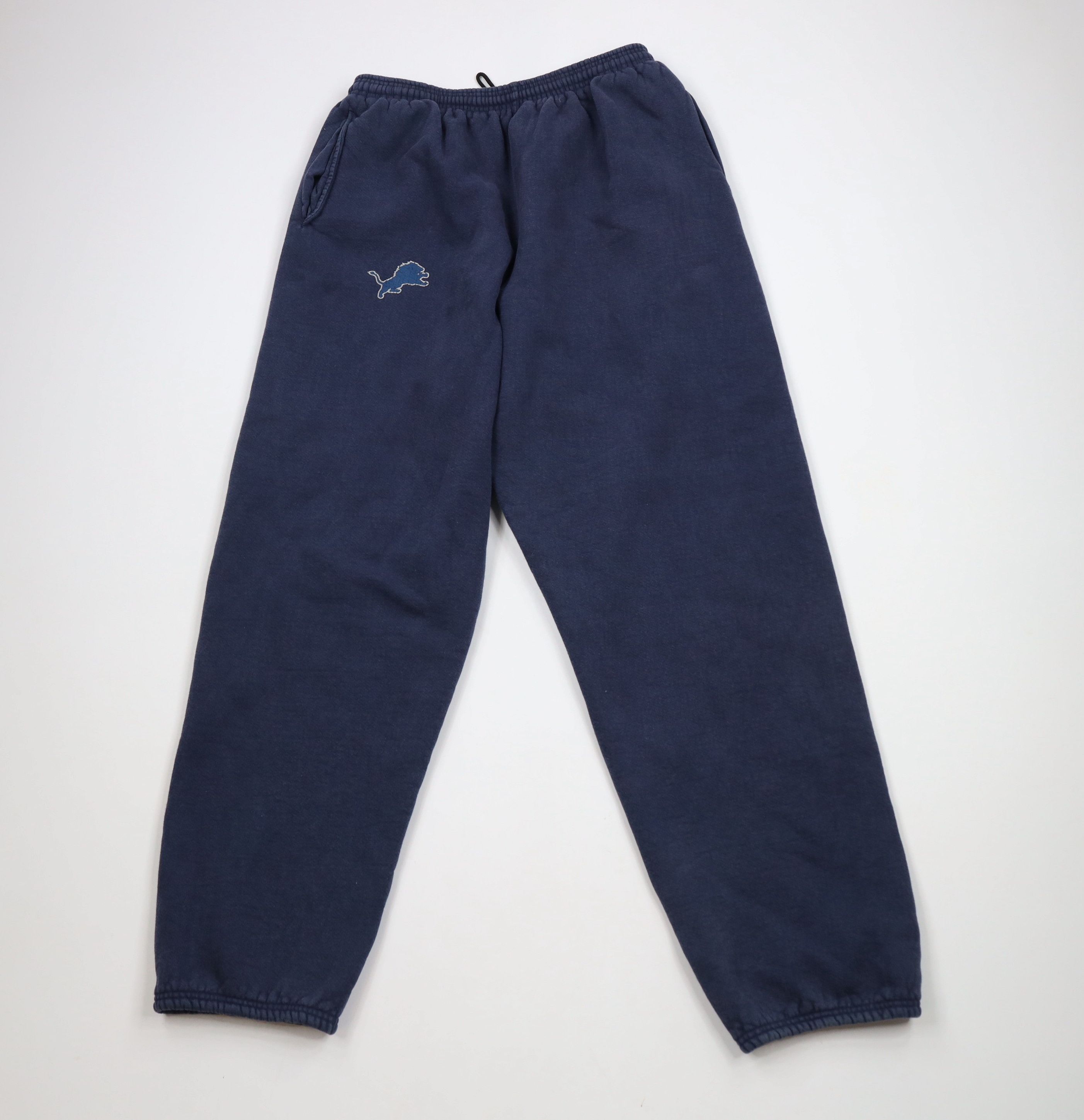 Vintage Vintage 90s Heavyweight Lions Football Sweatpants Joggers Size US 36 / EU 52 - 1 Thumbnail