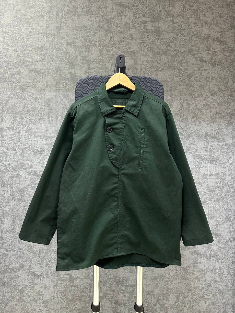 Rundholz × Vintage Vintage Rundholz DIP Green Print Long Shirt Big Logo Size US M / EU 48-50 / 2 - 1 Thumbnail