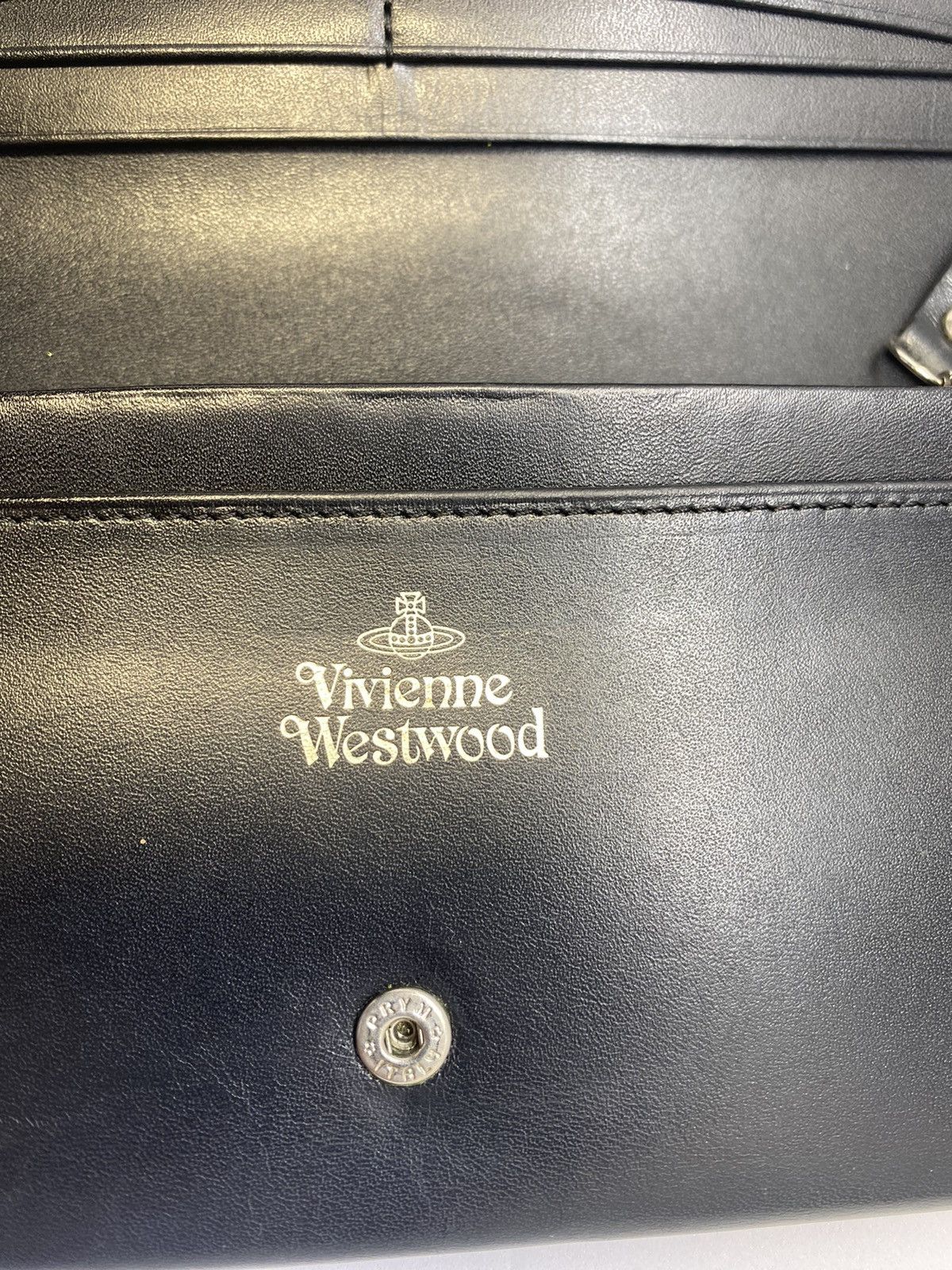 Vivienne Westwood Vivienne Westwood Orb Leather Long wallet Size ONE SIZE - 4 Thumbnail