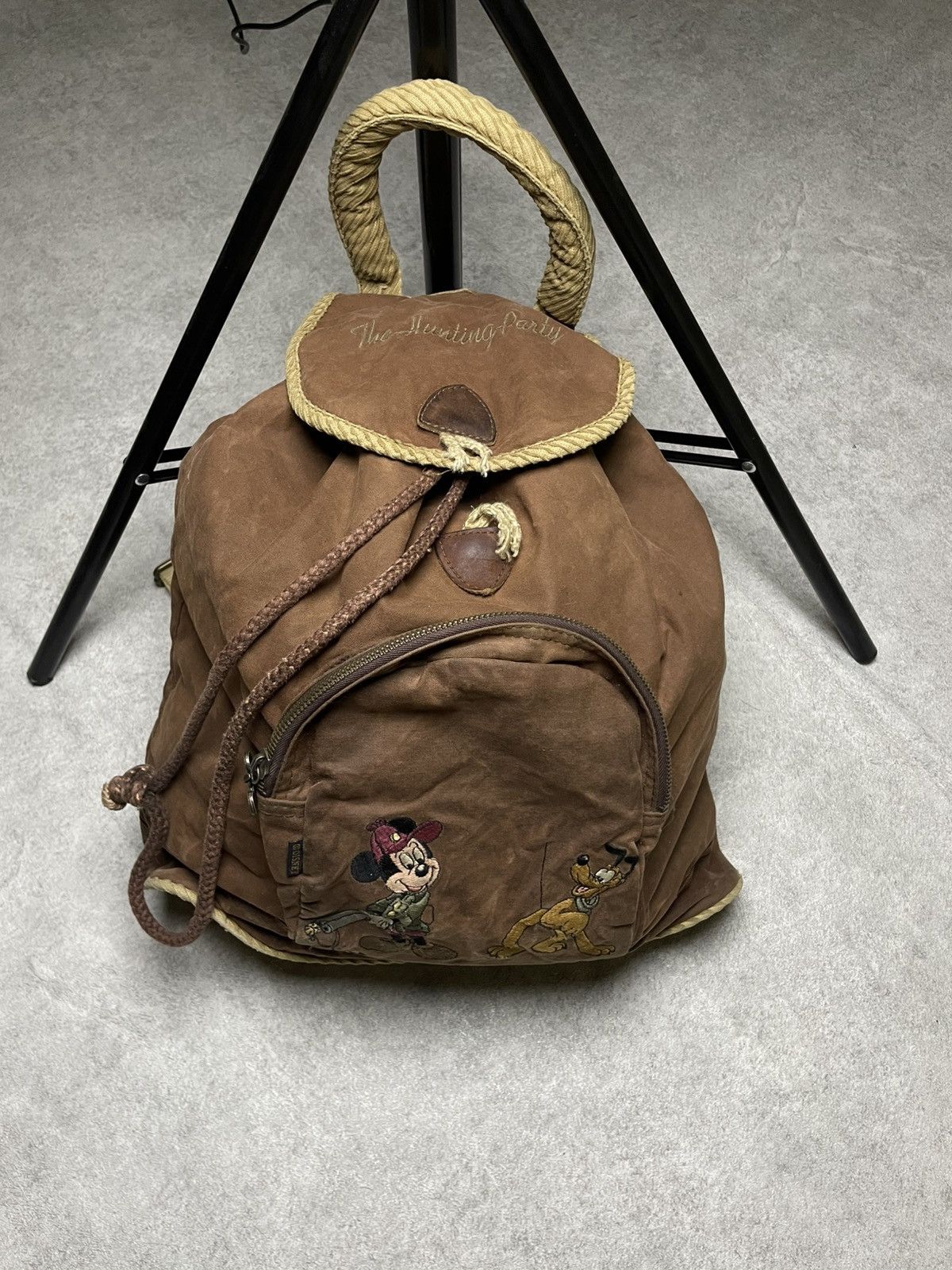 Iceberg Rare 1999 Leather Disney Backpack — Archival Mickey Grail Size ONE SIZE - 1 Thumbnail