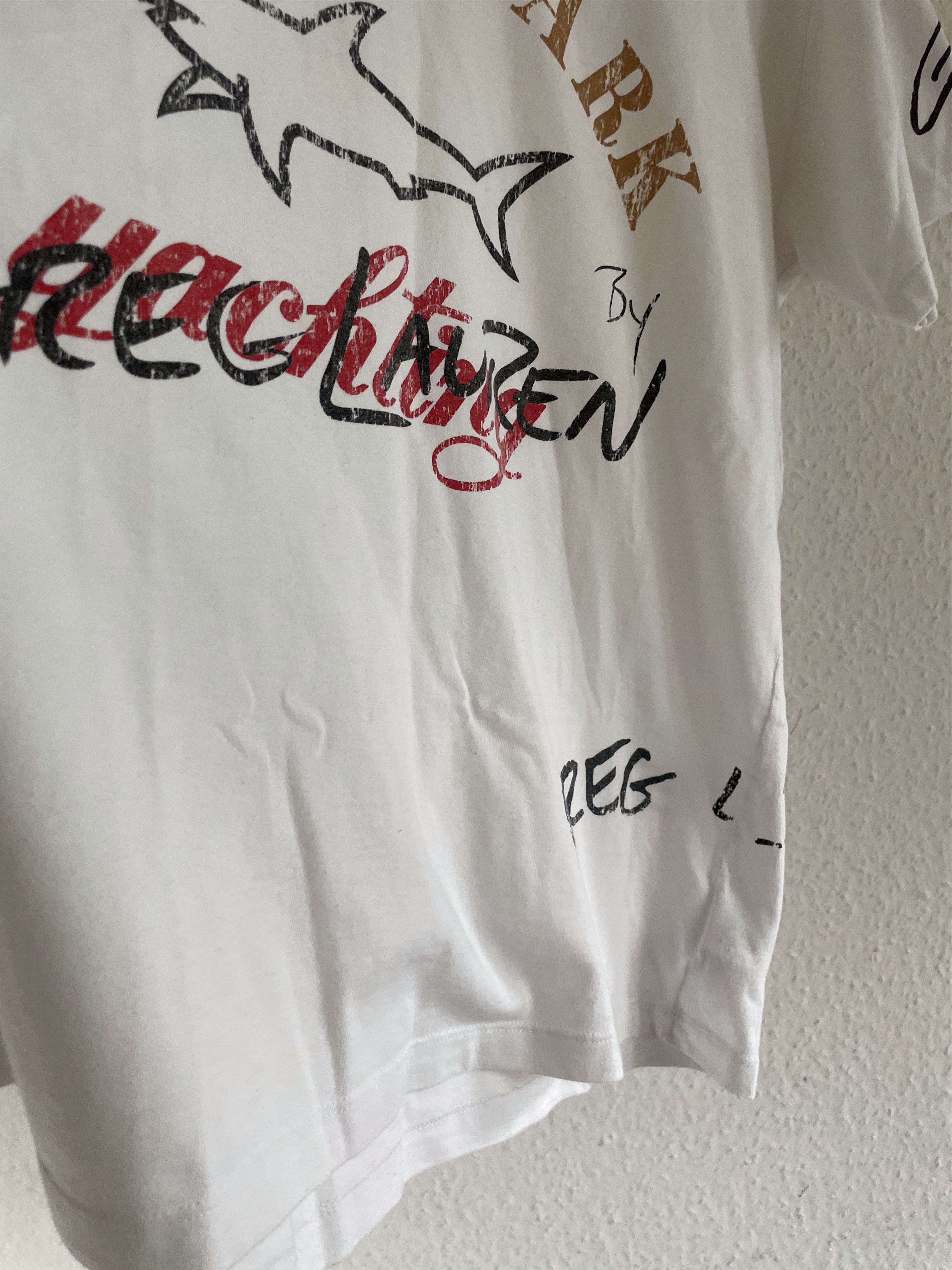 Greg Lauren × Paul & Shark Shark Graphic Tee Size US S / EU 44-46 / 1 - 7 Thumbnail