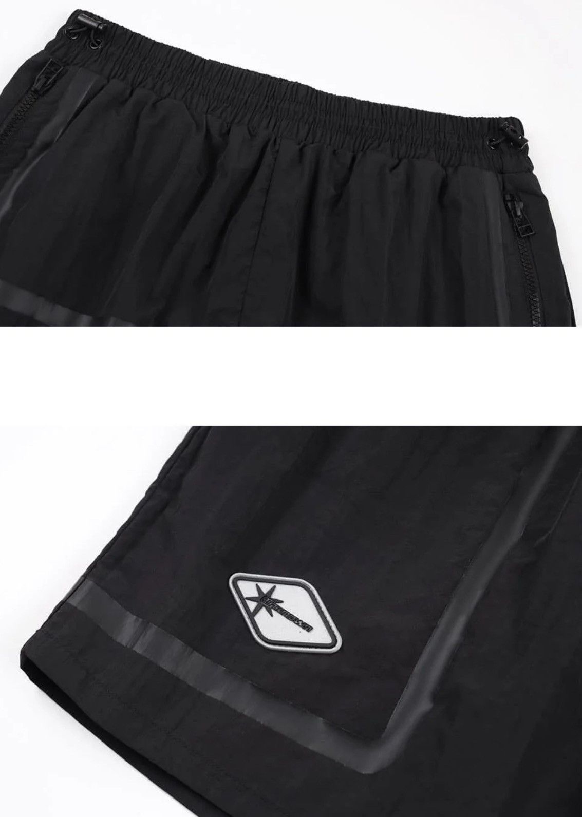 Unknown London Padded Tech Shorts Size US 32 / EU 48 - 3 Thumbnail