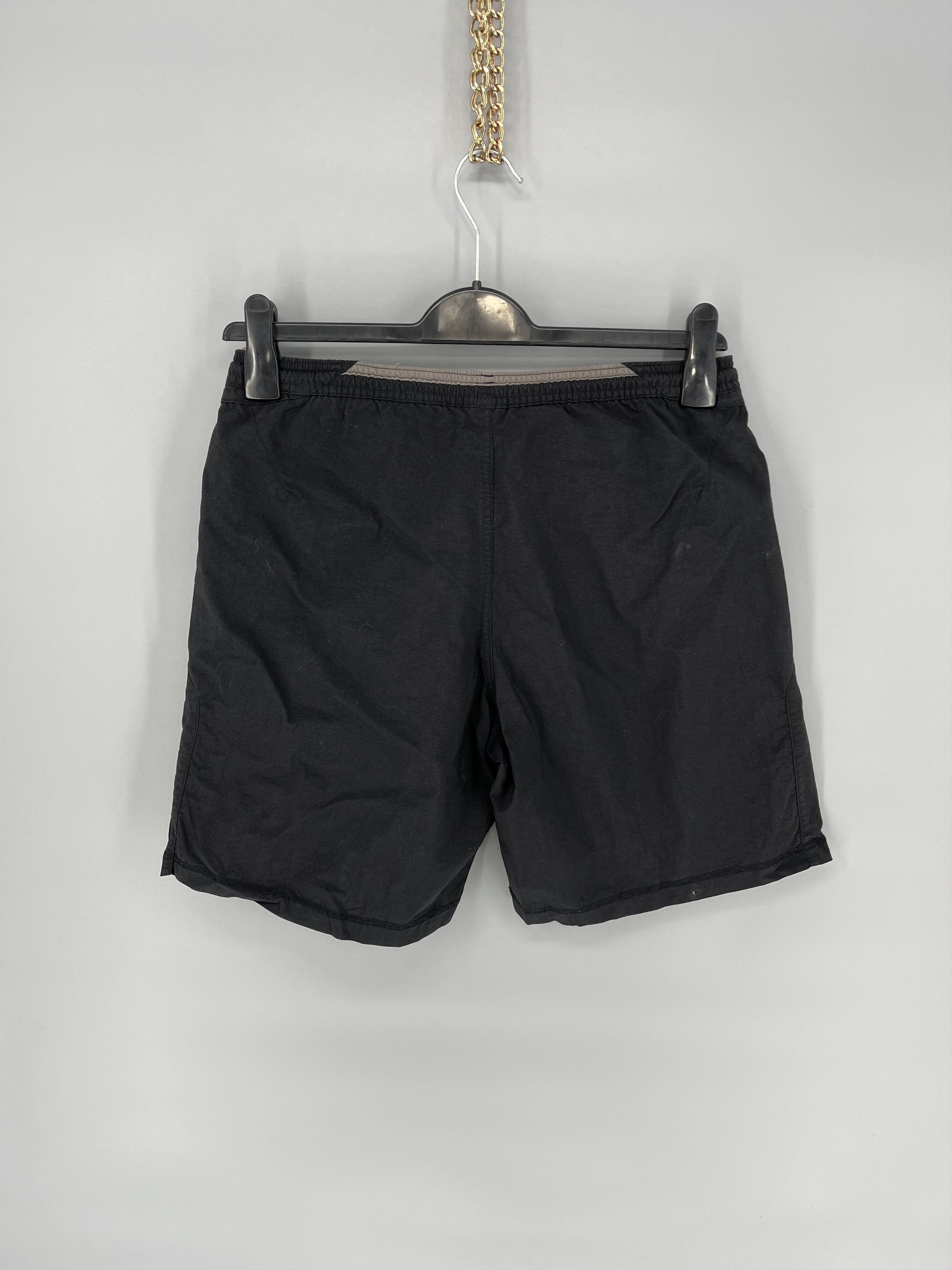 Adidas 90s Vintage Adidas Nylon Swim Beach Shorts Black Size US 32 / EU 48 - 8 Thumbnail