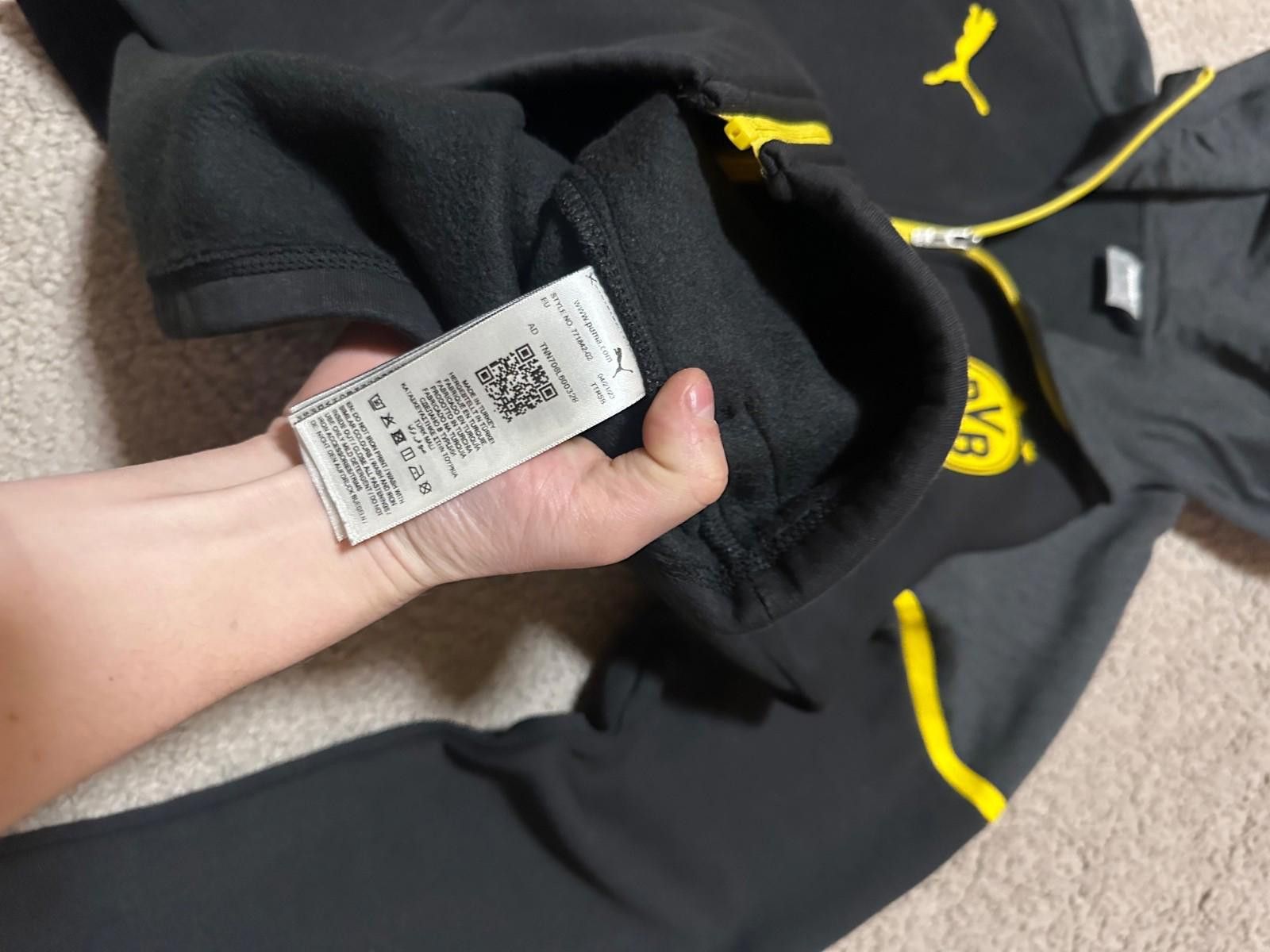 Puma Borussia Dortmund Puma Casuals Hooded Jacket Sz M Size US M / EU 48-50 / 2 - 5 Thumbnail