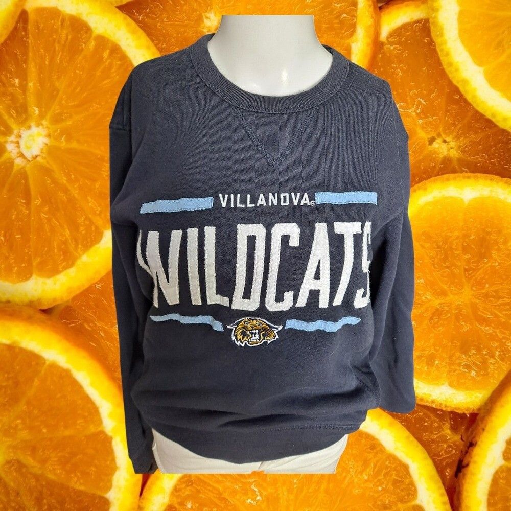 Other League Villanova Wildcats Embroidered College Crewneck Sweat Size US S / EU 44-46 / 1 - 7 Thumbnail