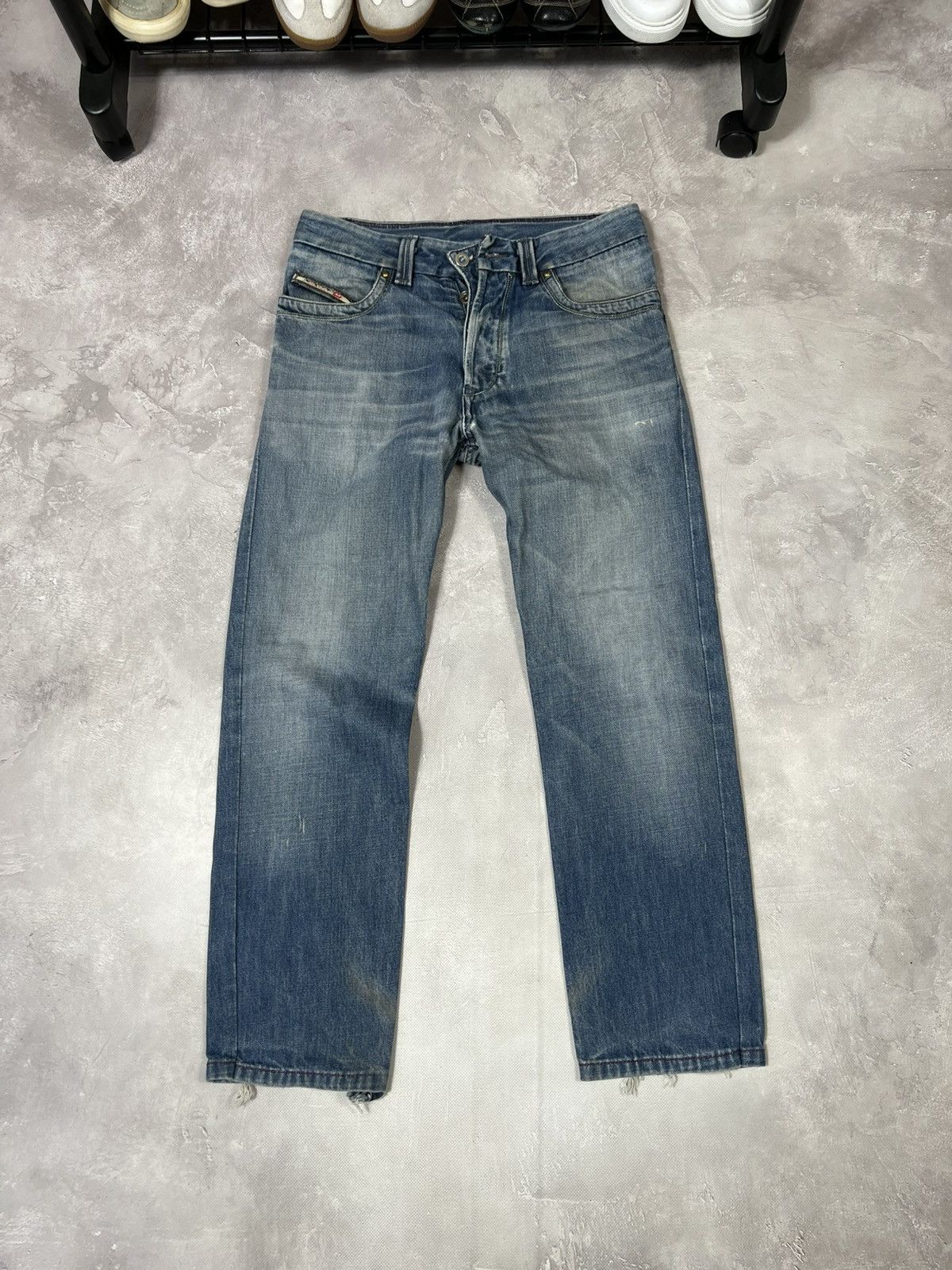 Diesel Vintage Diesel Distressed Baggy Y2k Pants Size US 28 / EU 44 - 3 Thumbnail